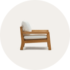 Garden armchairs