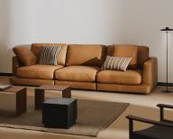 Collections upholstered in leather