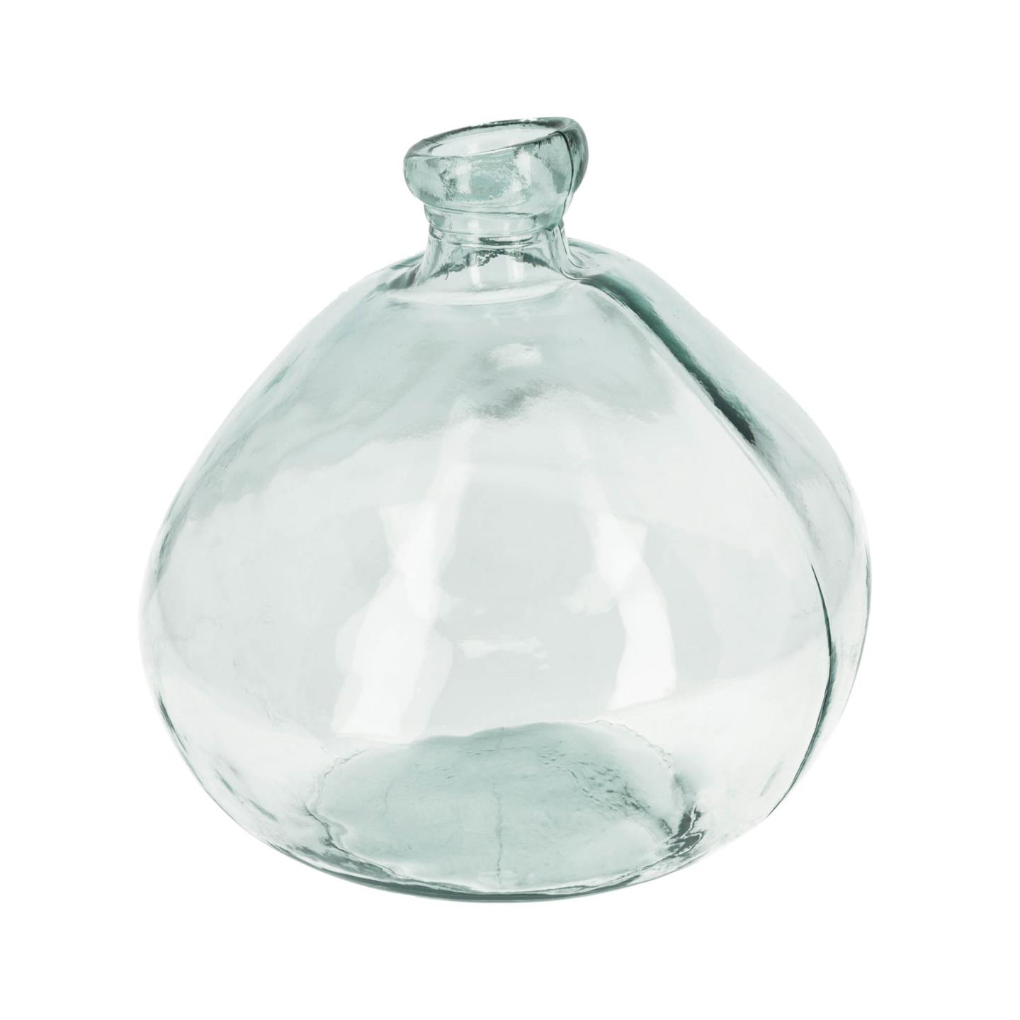 Kave Home - Brenna grote glazen vaas transparant 100% gerecycled - Kave Home - Brenna grote glazen vaas transparant 100% gerecycled -