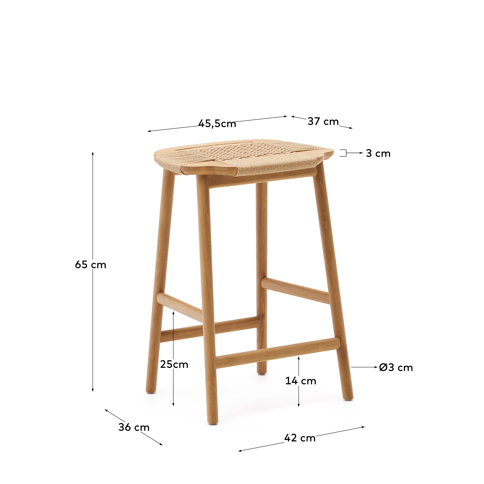 RAGABA LILLO Tavolo Consolle In Legno Massiccio FSC, 105x35 Cm, Gambe Cabriole, Beige Marrone Per Ingresso