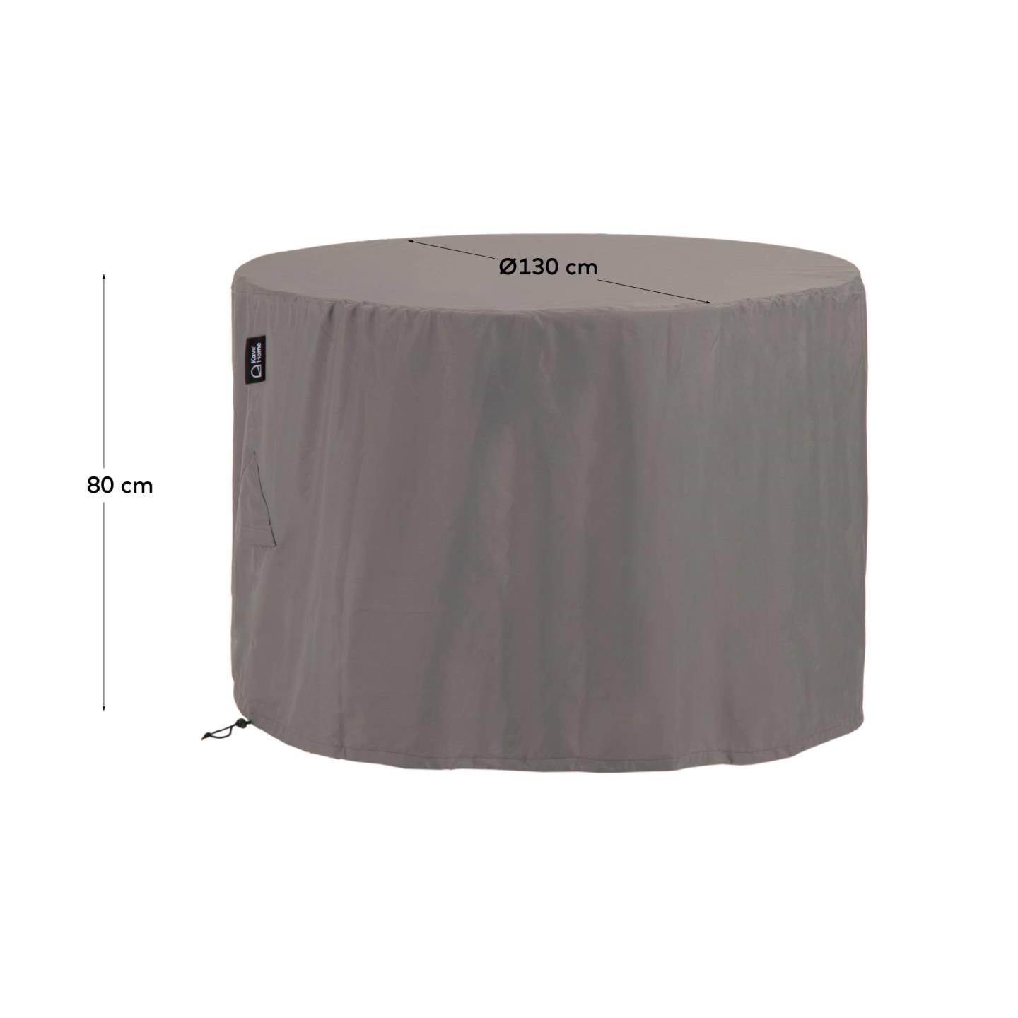 Iria protective cover for round outdoor tables max. 130 x 130 cm - sizes
