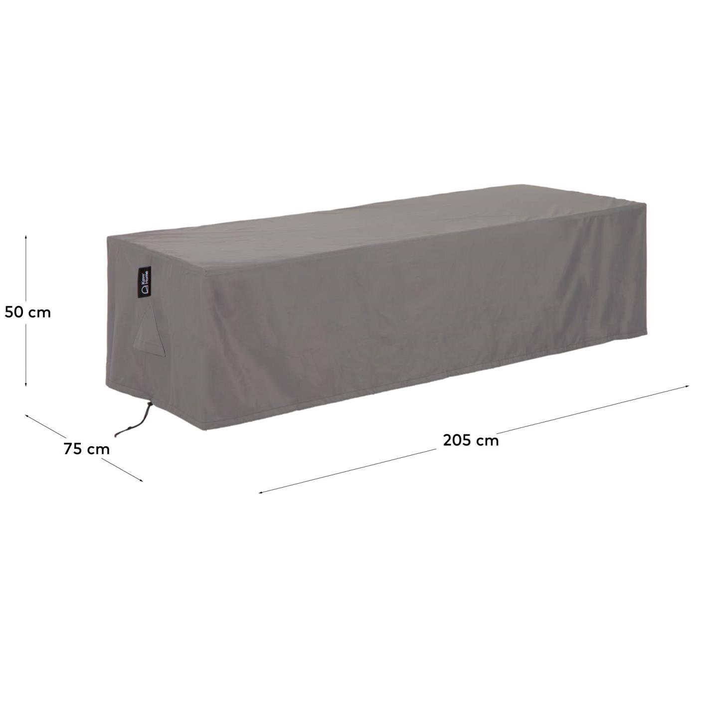 Iria protective cover for outdoor loungers max. 75 x 205 cm - 크기