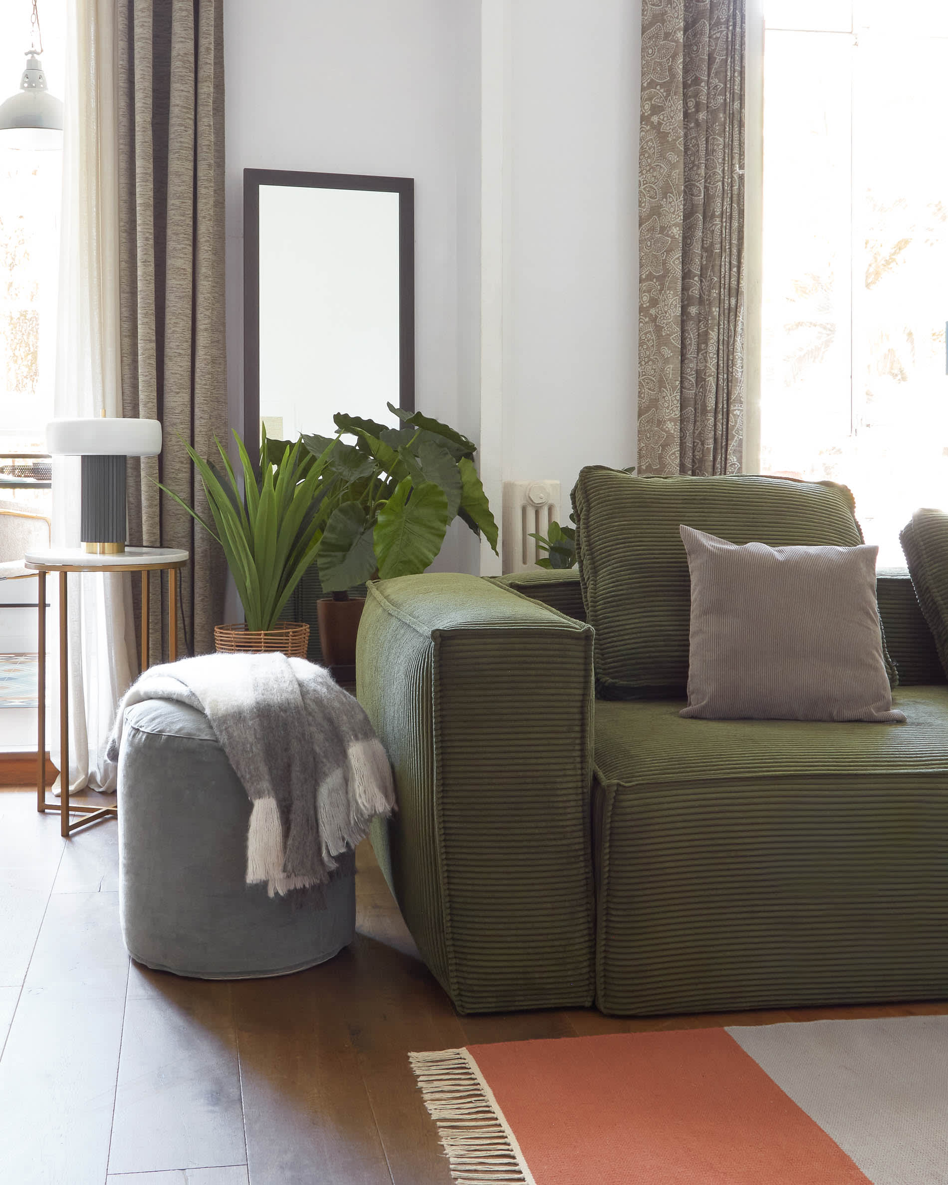 Pouf rotondo in pelle CIRCLE By Reflex design Emanuele Missaglia