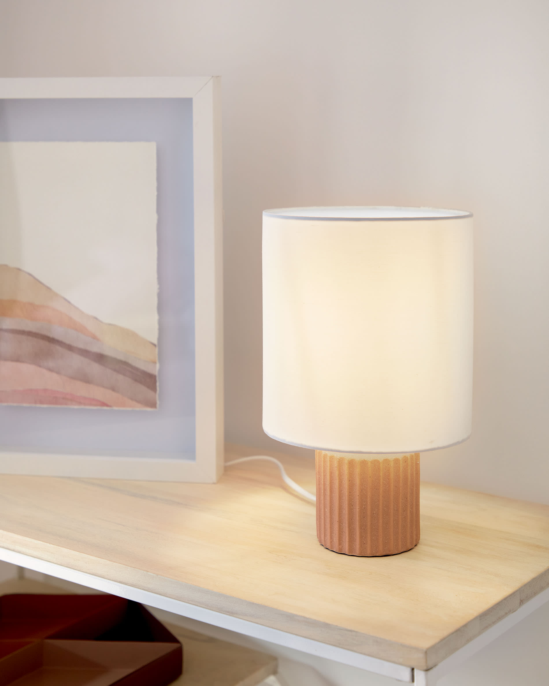 Lampe de table Eshe en céramique finition en — Kave Home