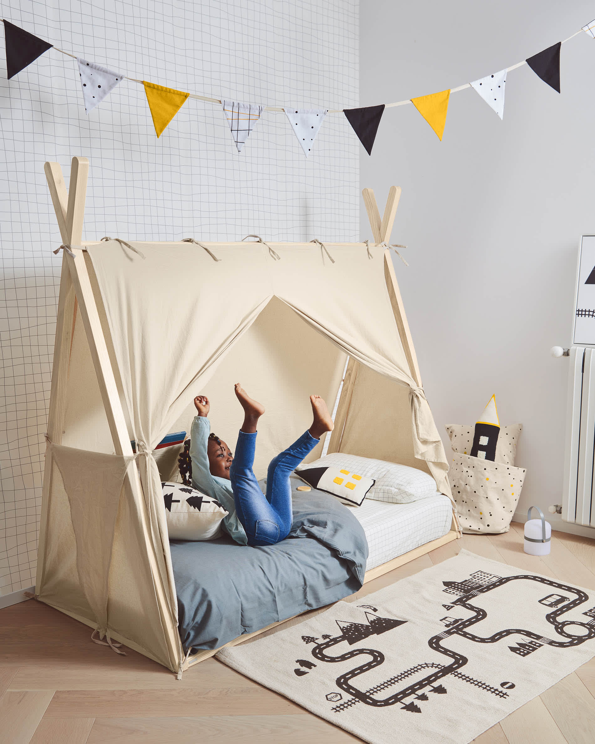 Teepee tent shop for bed