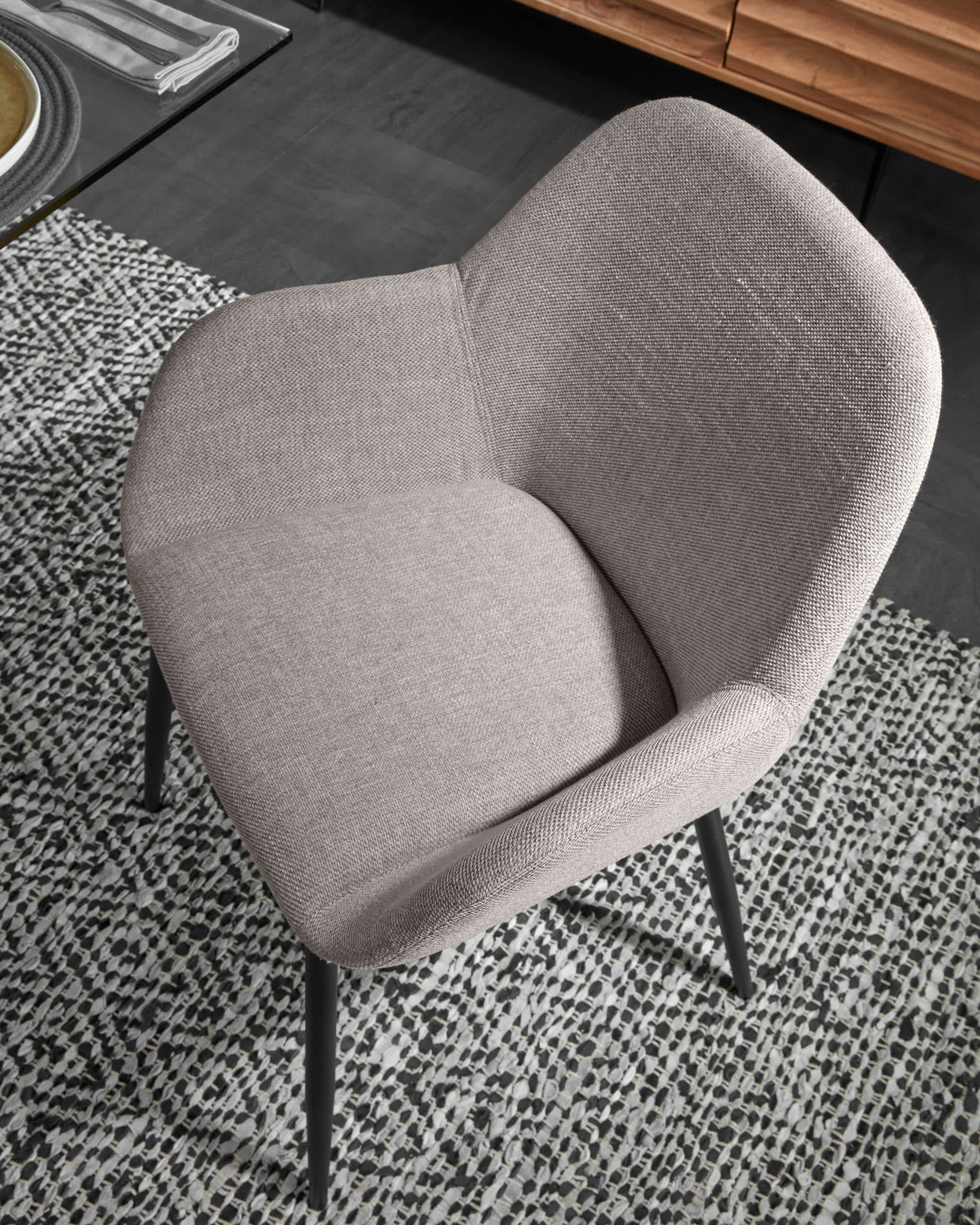 Konna light grey chair FR