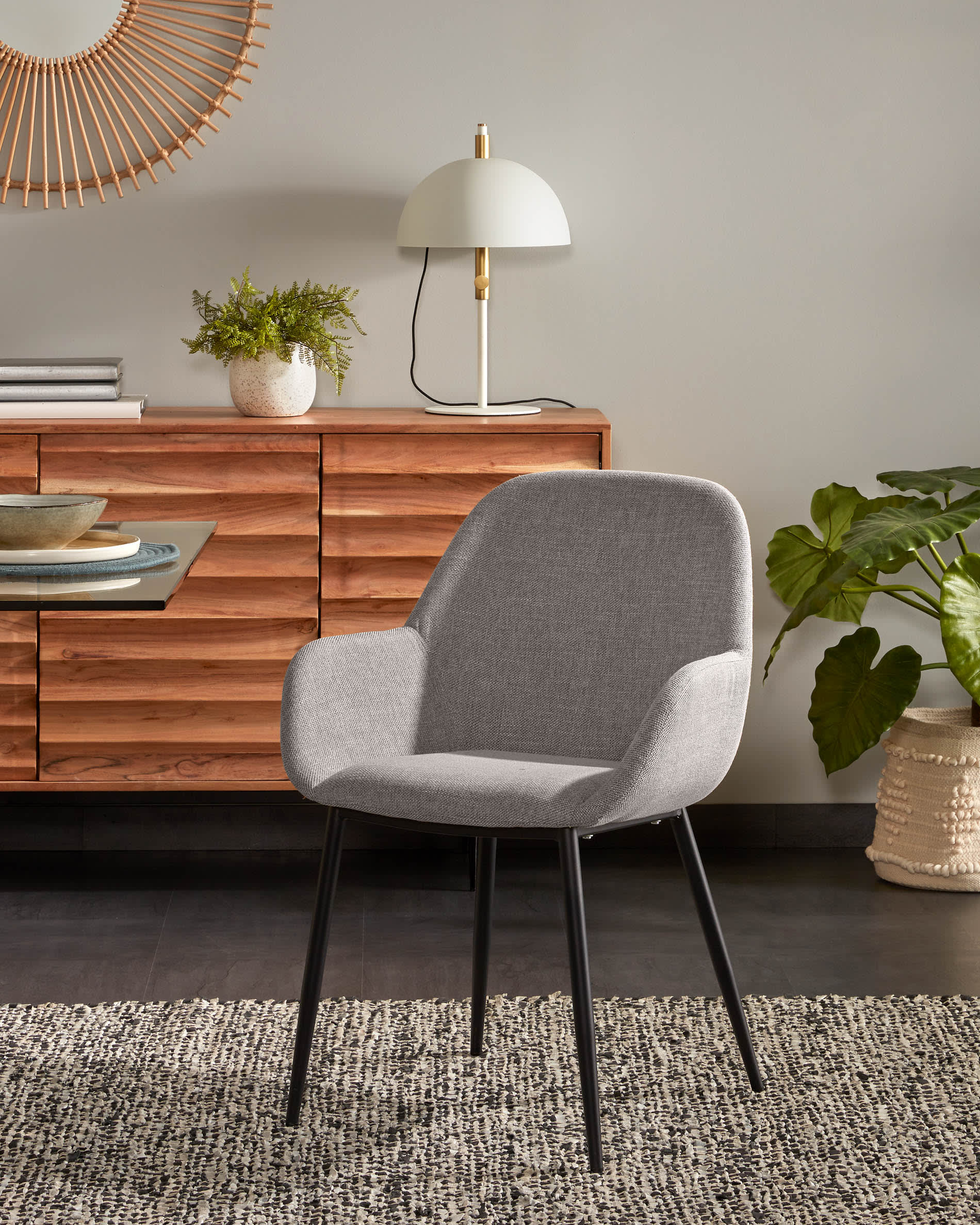 Konna light grey chair FR