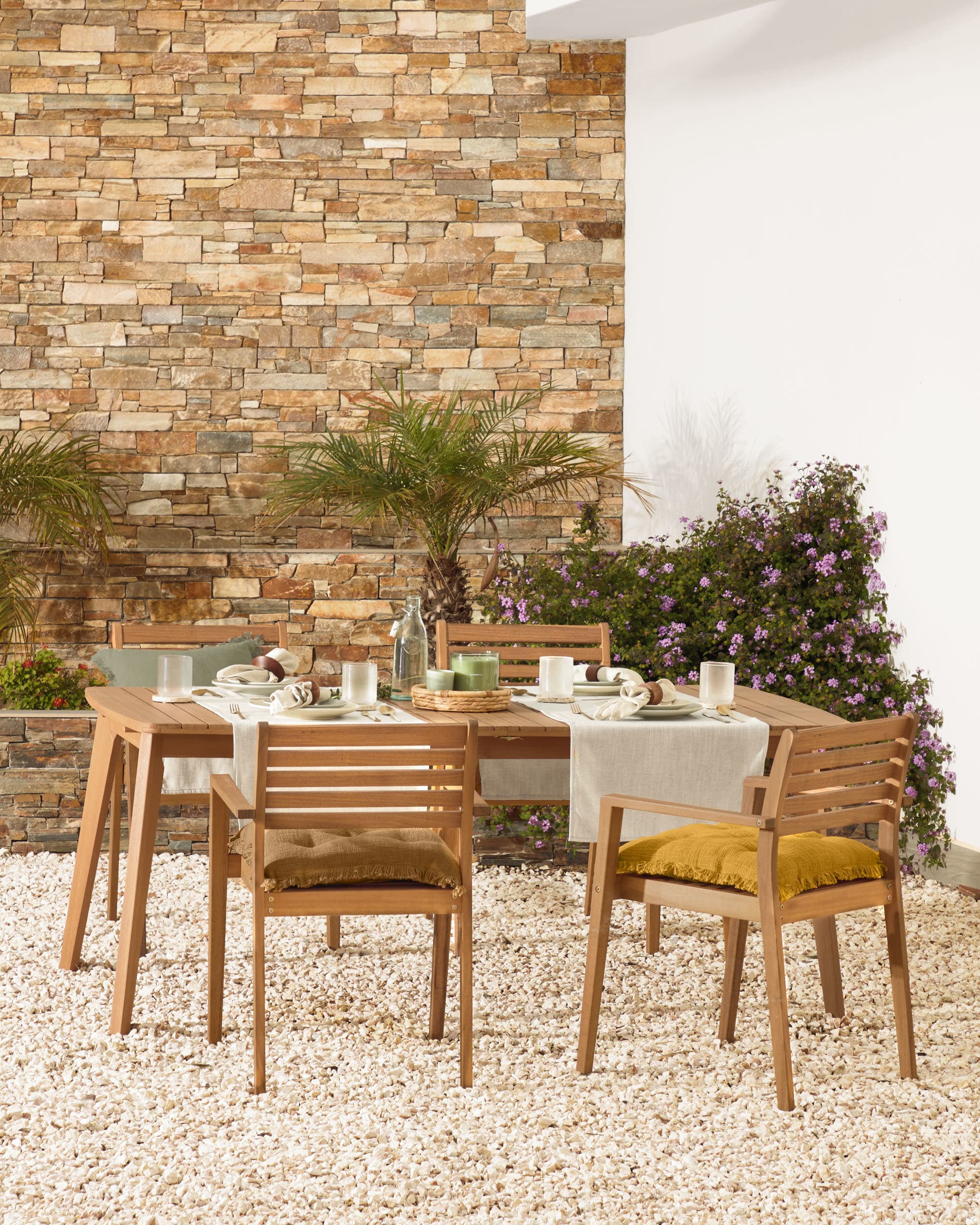 人気ブランドバ40代 solid in table garden extendable Hanzel eucalyptus (240 183 テーブル・チェア・ハンモック