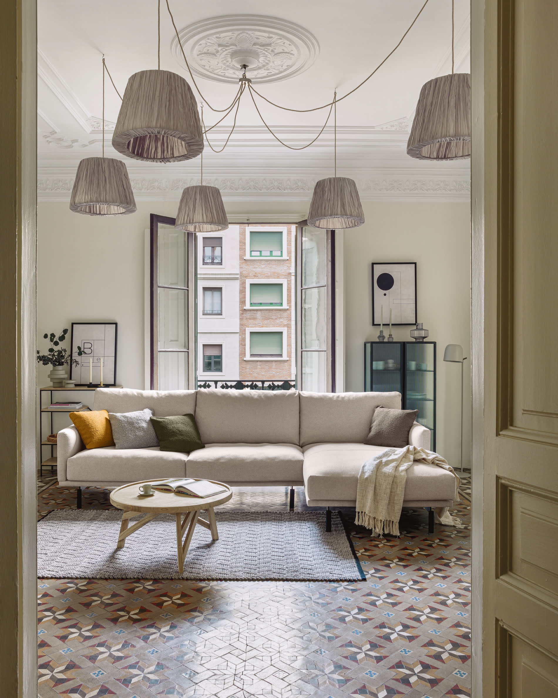 Neida rug in brown wool 160 x 230 cm | Kave Home International