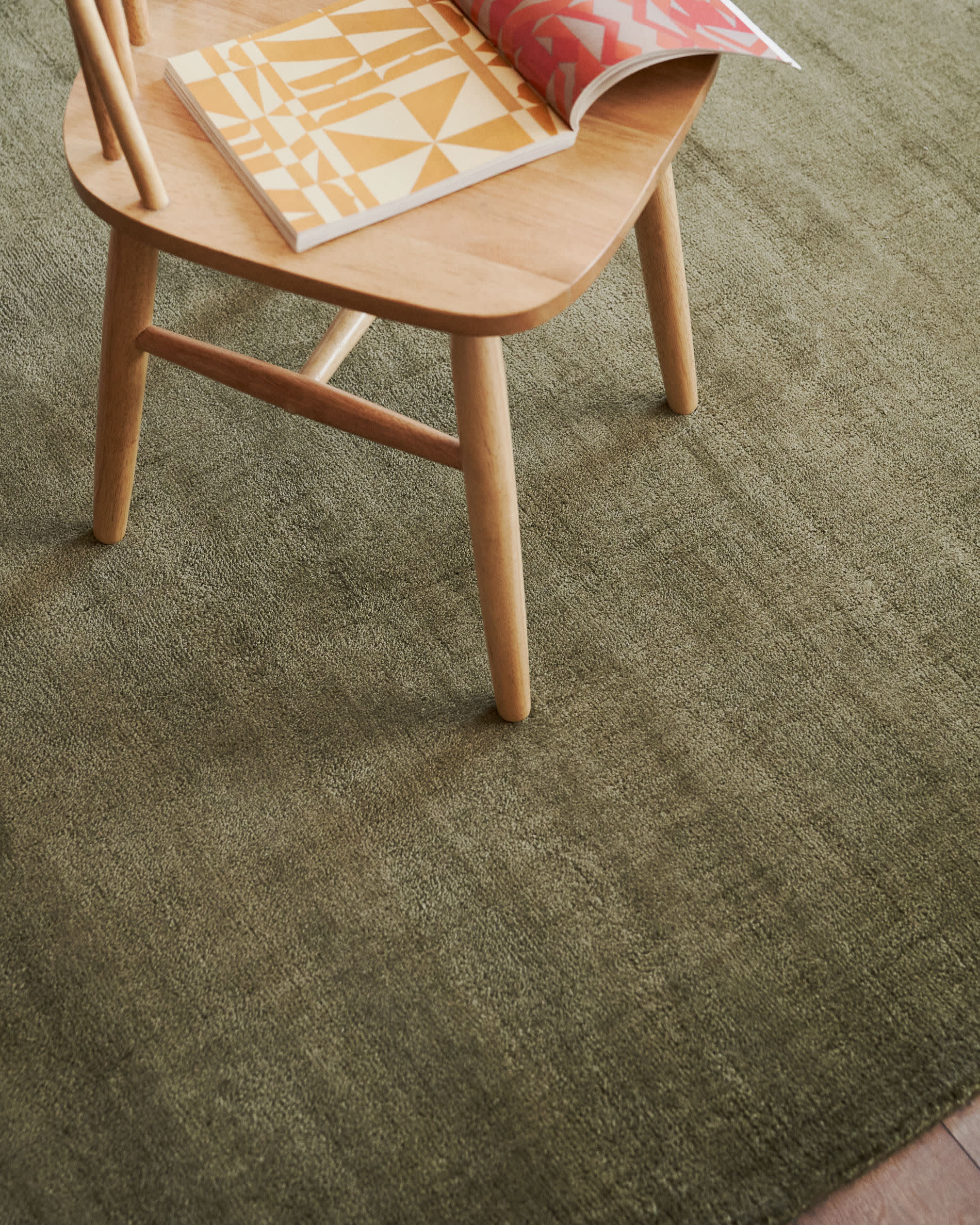 Empuries rug in green, 160 x 230 cm