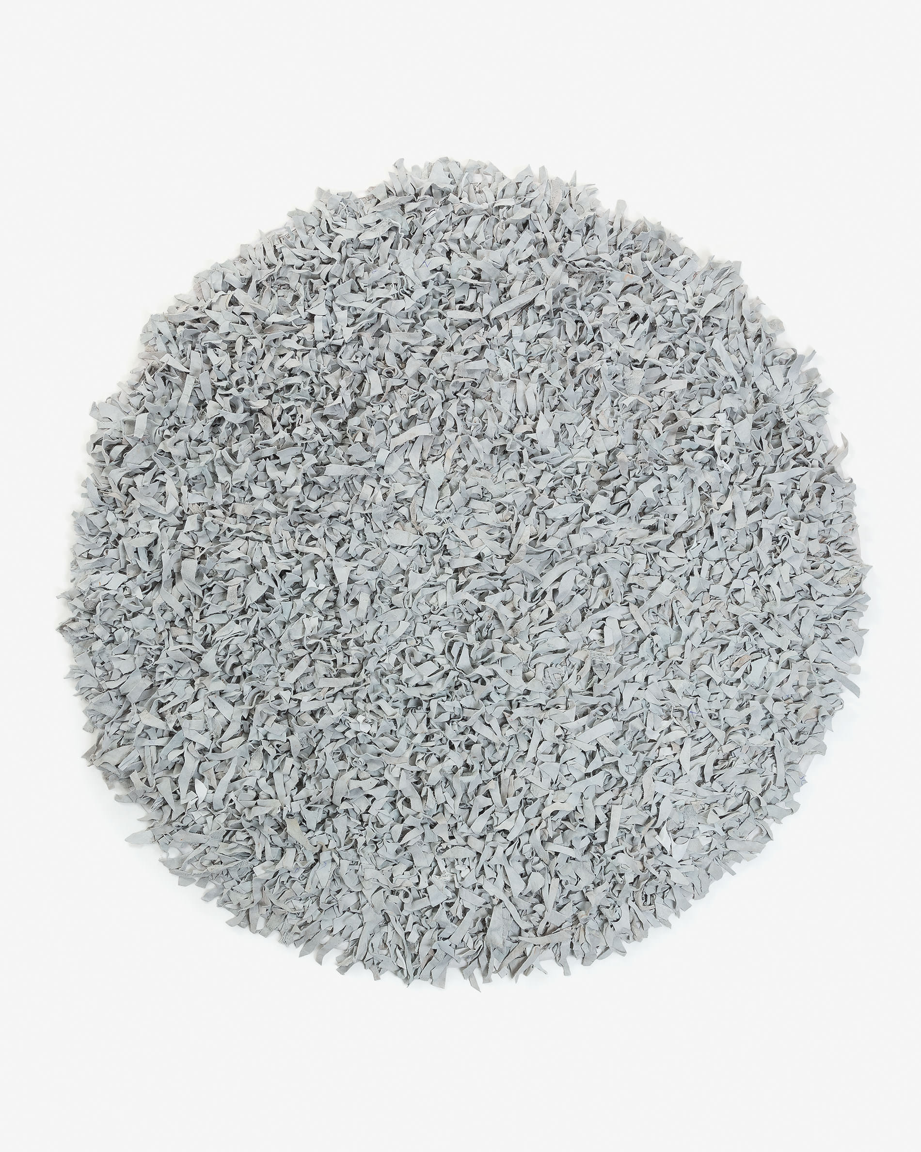 Round grey Ø 150 cm Bonnie rug