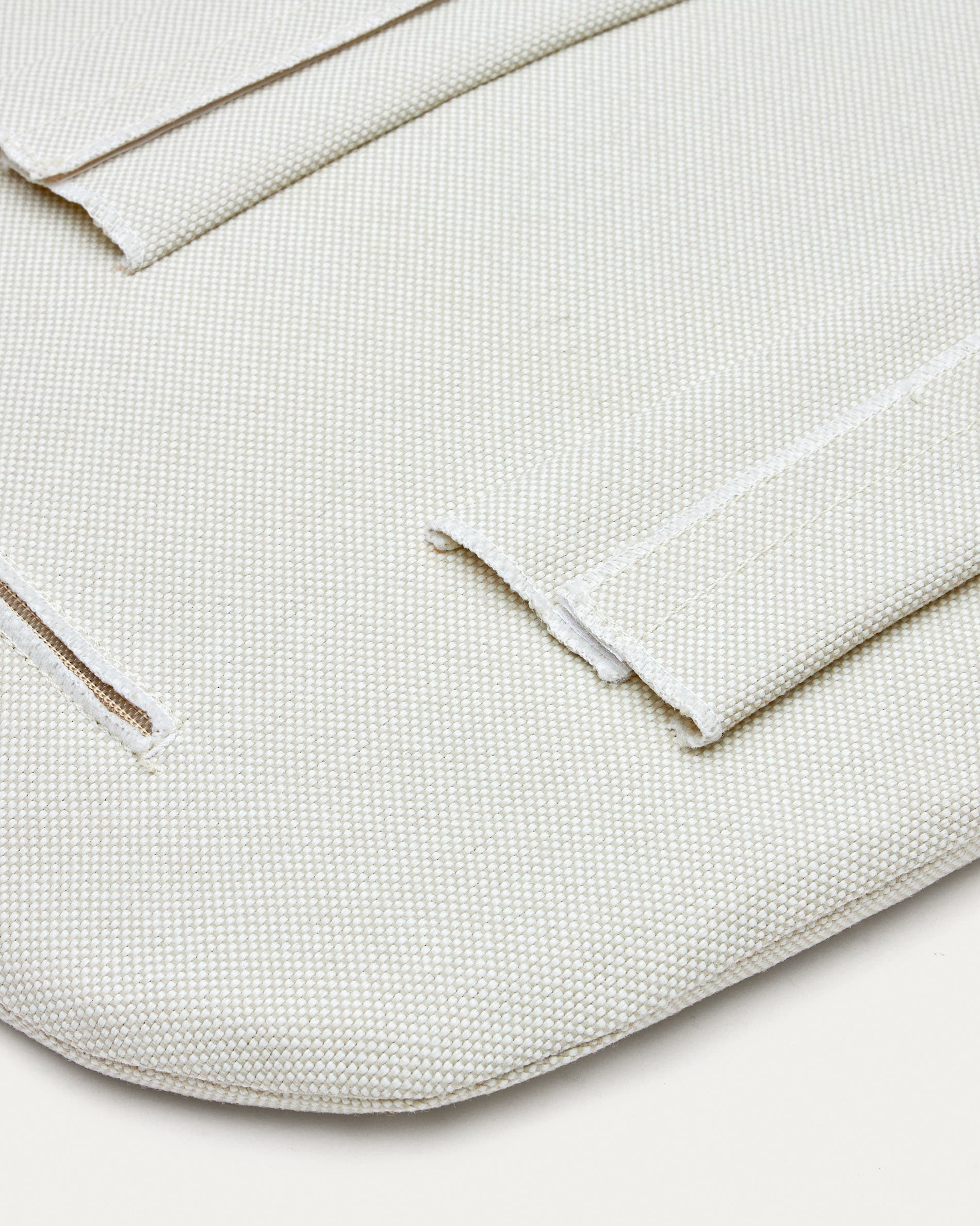 Joncols chair cushion in beige, 43 x 41 cm