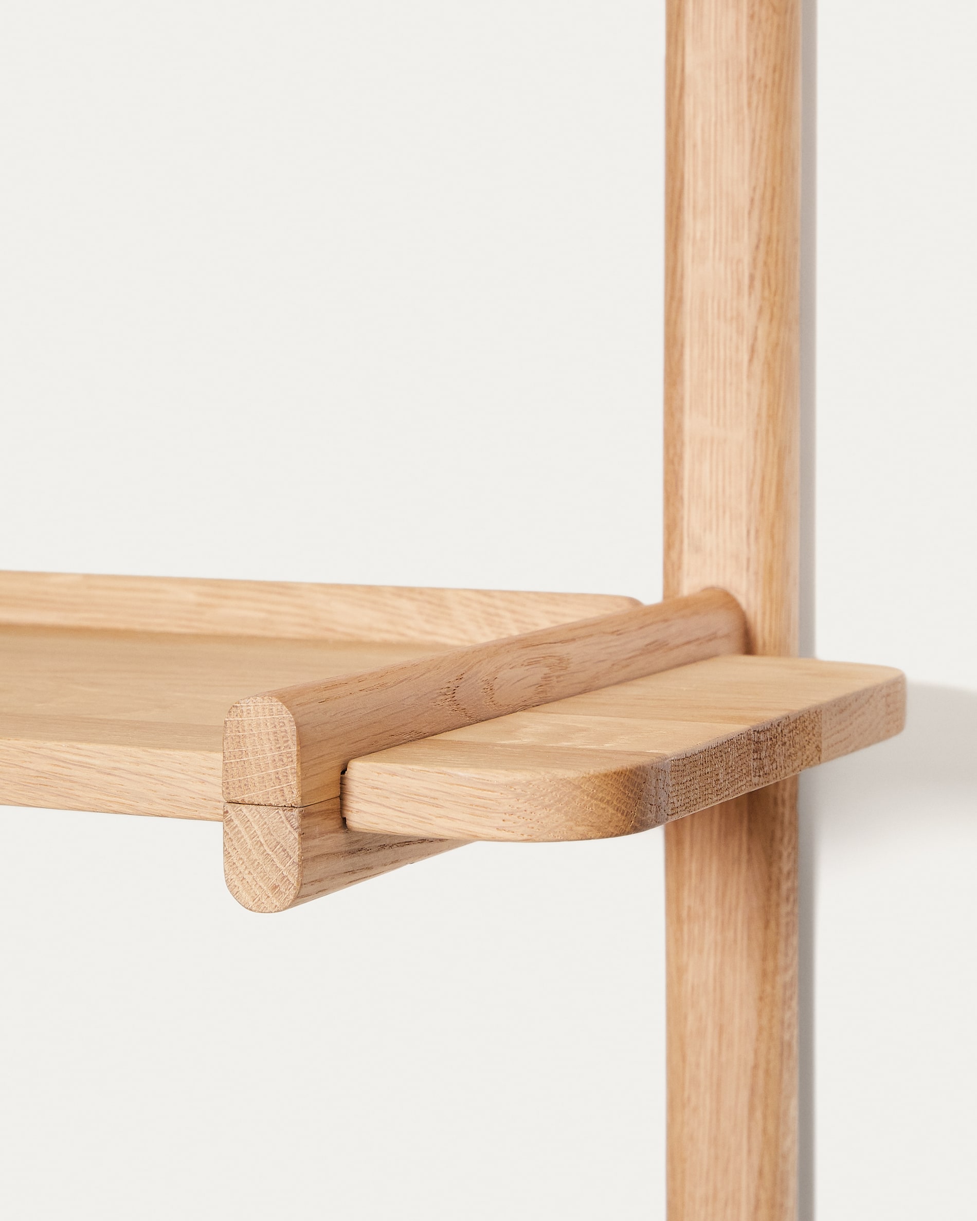 Sitra modular shelf, 3 solid oak wood shelves in a natural finish, 110 cm, FSC Mix Credit
