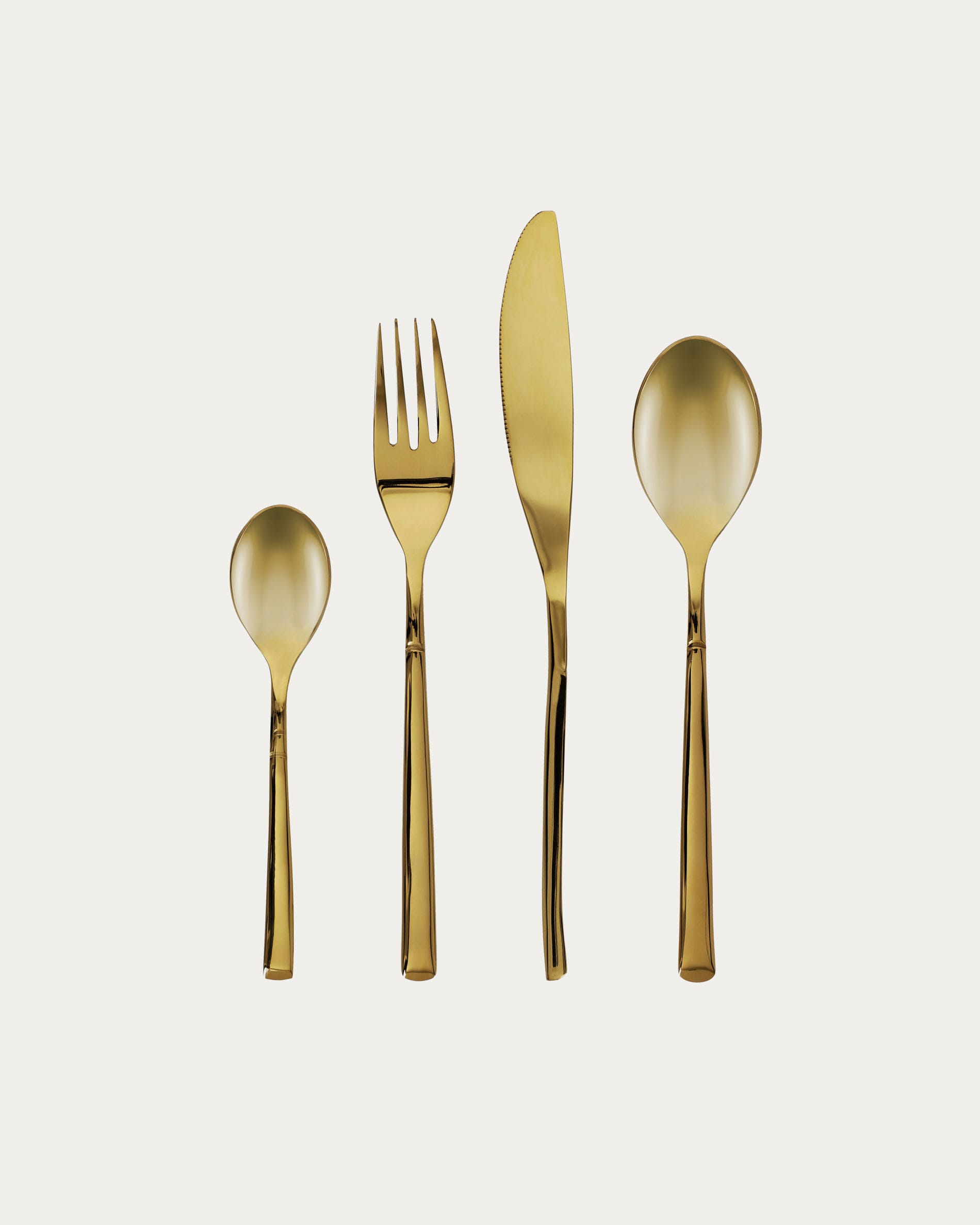 Golden tableware best sale