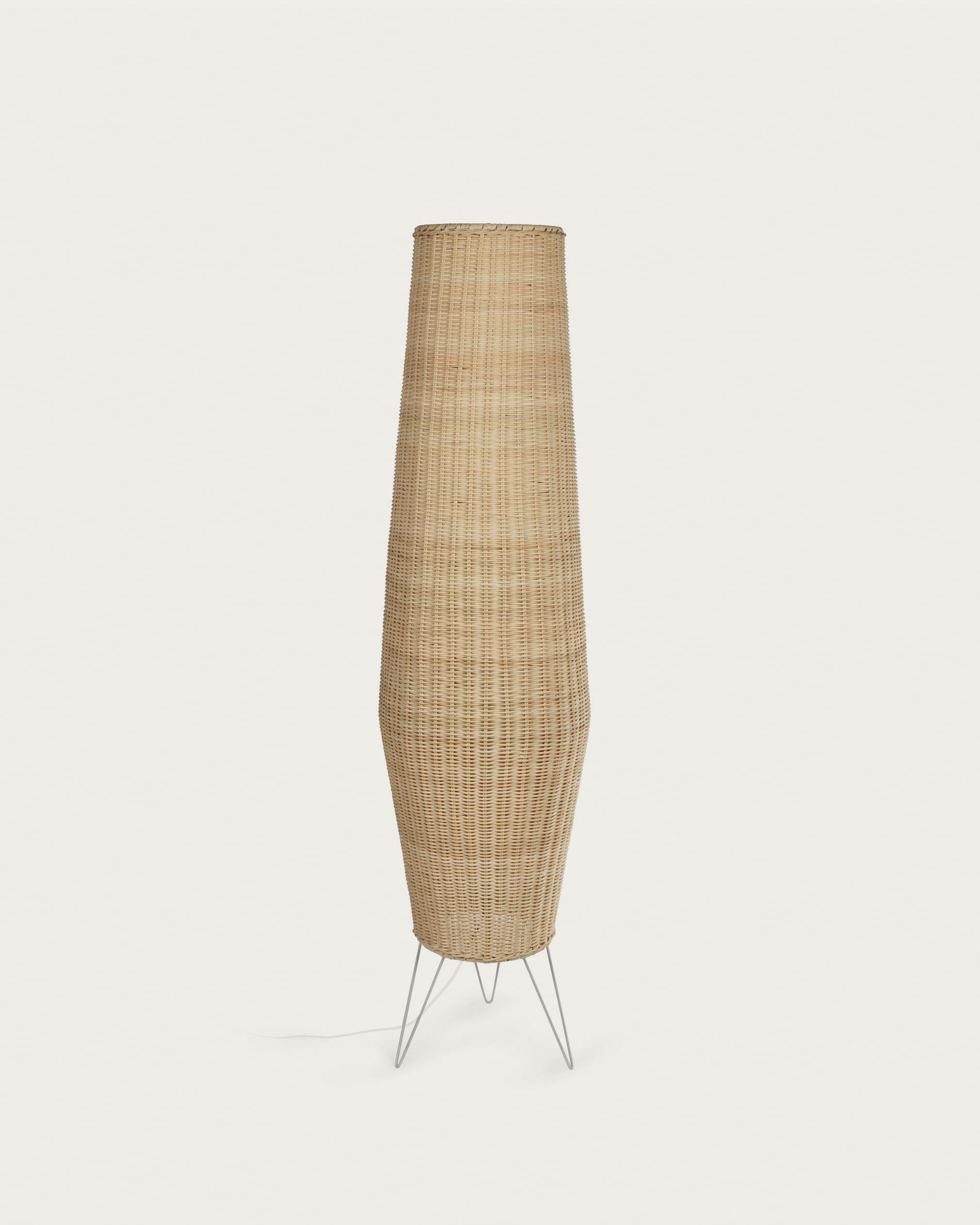 Rattan floor deals lamp asda