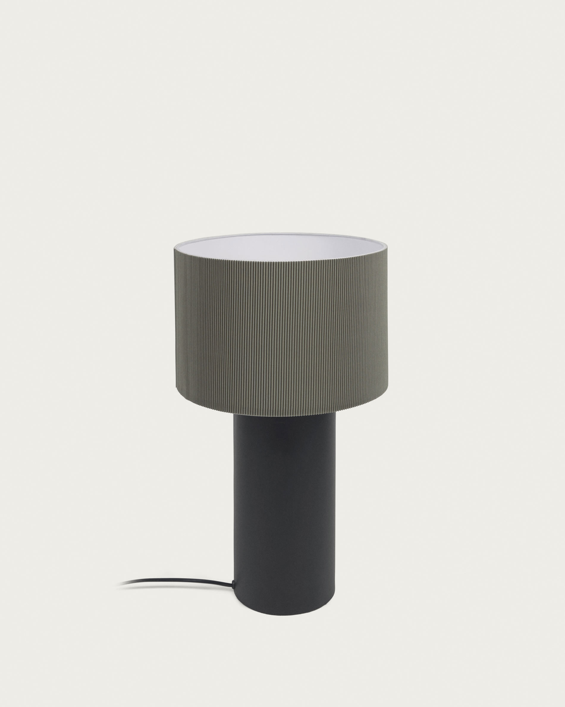 Black and sale gray table lamps