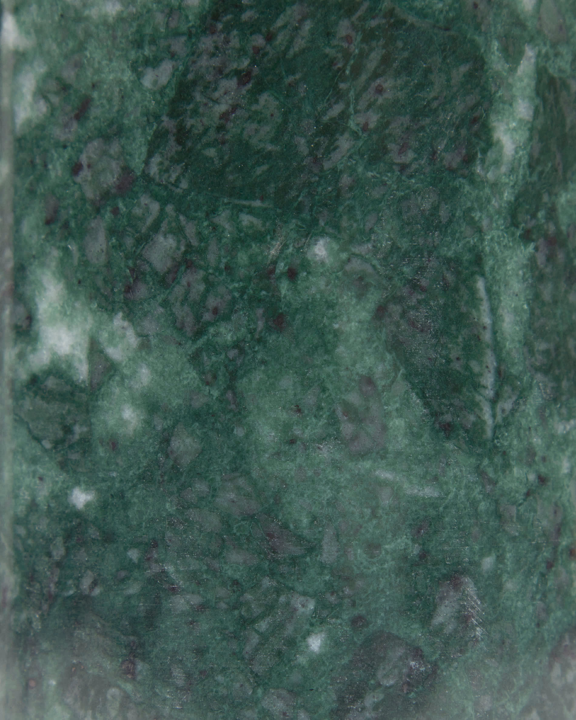 Lonela table lamp in marble with green finish