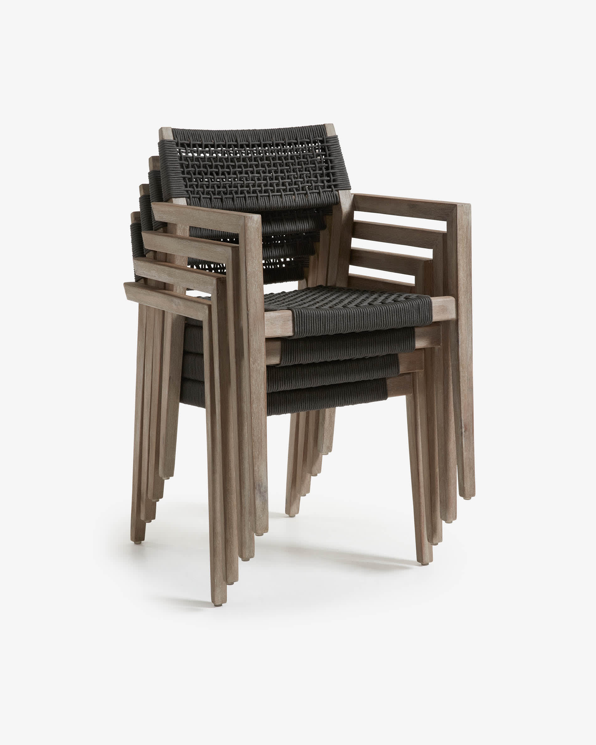 Dark grey garden chairs sale