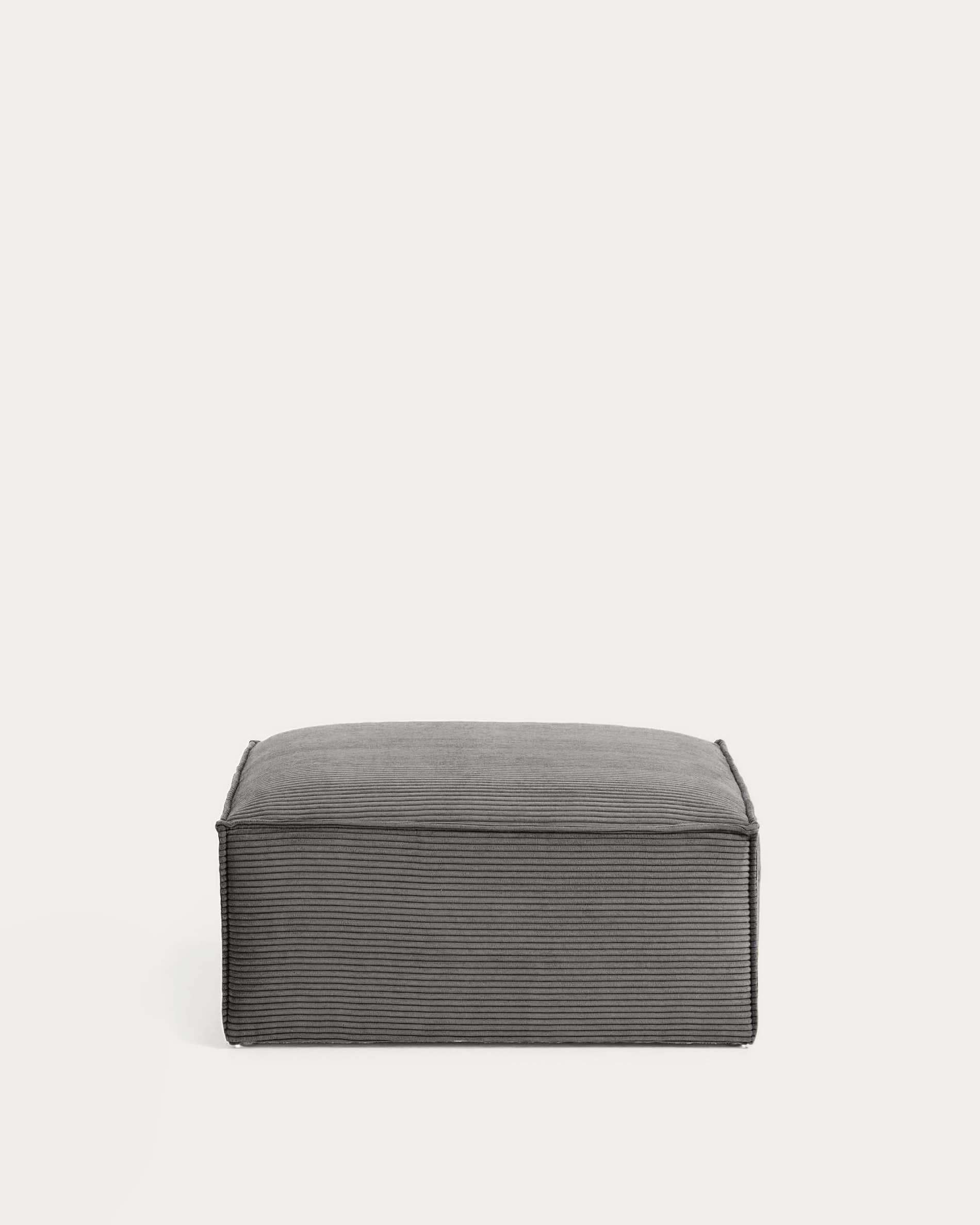 Lounge Pug Victor Zitzakbank Corduroy Graphite Grijs- Big Bertha Lounge Pug Victor Zitzakbank Corduroy Graphite Grijs- Big Bertha