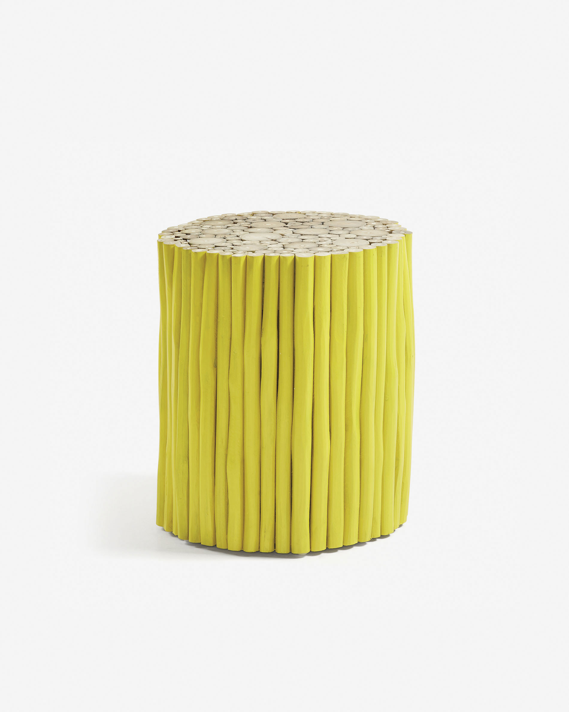 Filip Side table, yellow
