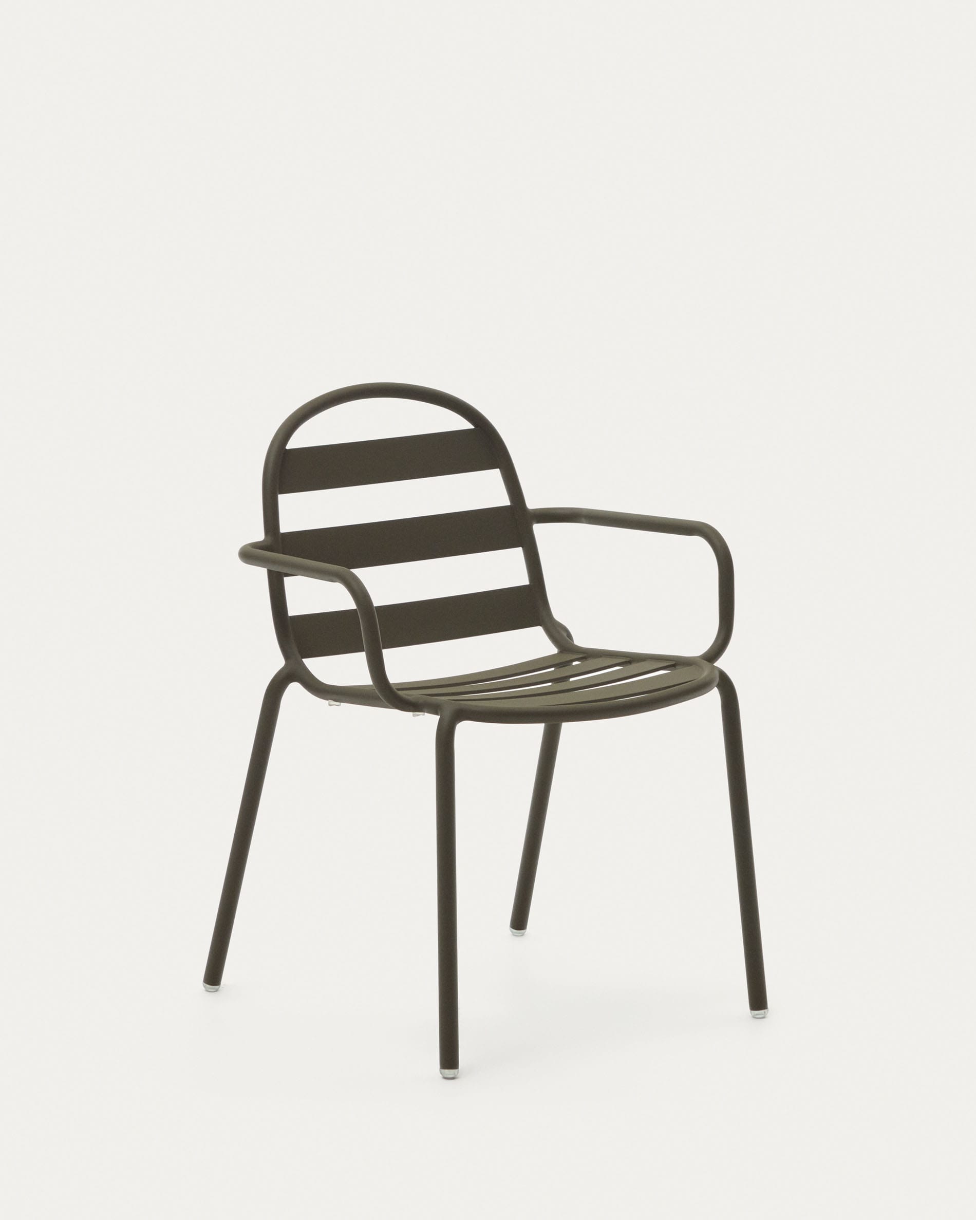 Joncols stackable outdoor aluminium chair with a powder coated