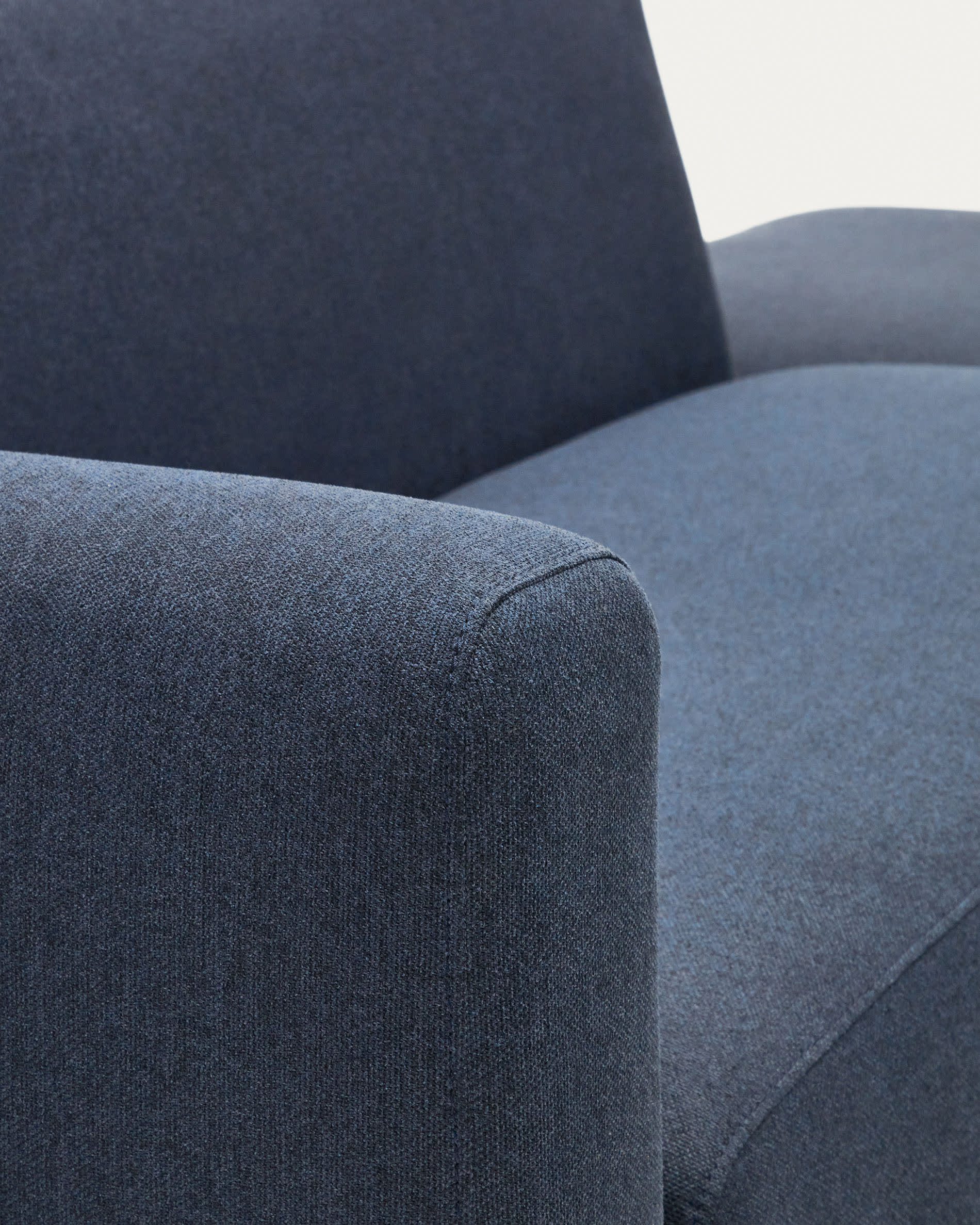 Neom 2 seater modular sofa with back module in blue, 244 cm FSC Mix Credit