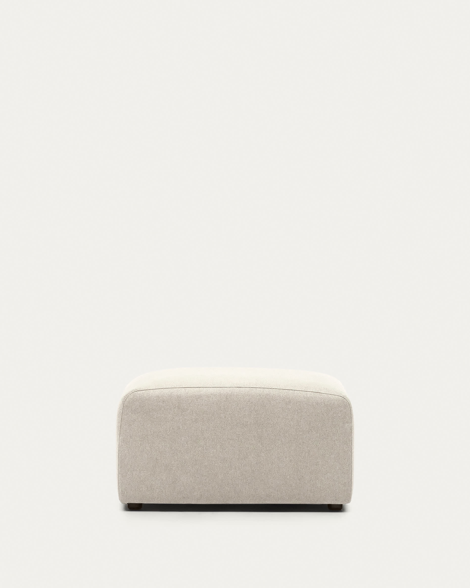 Neom footrest in beige, 75 x 64 cm