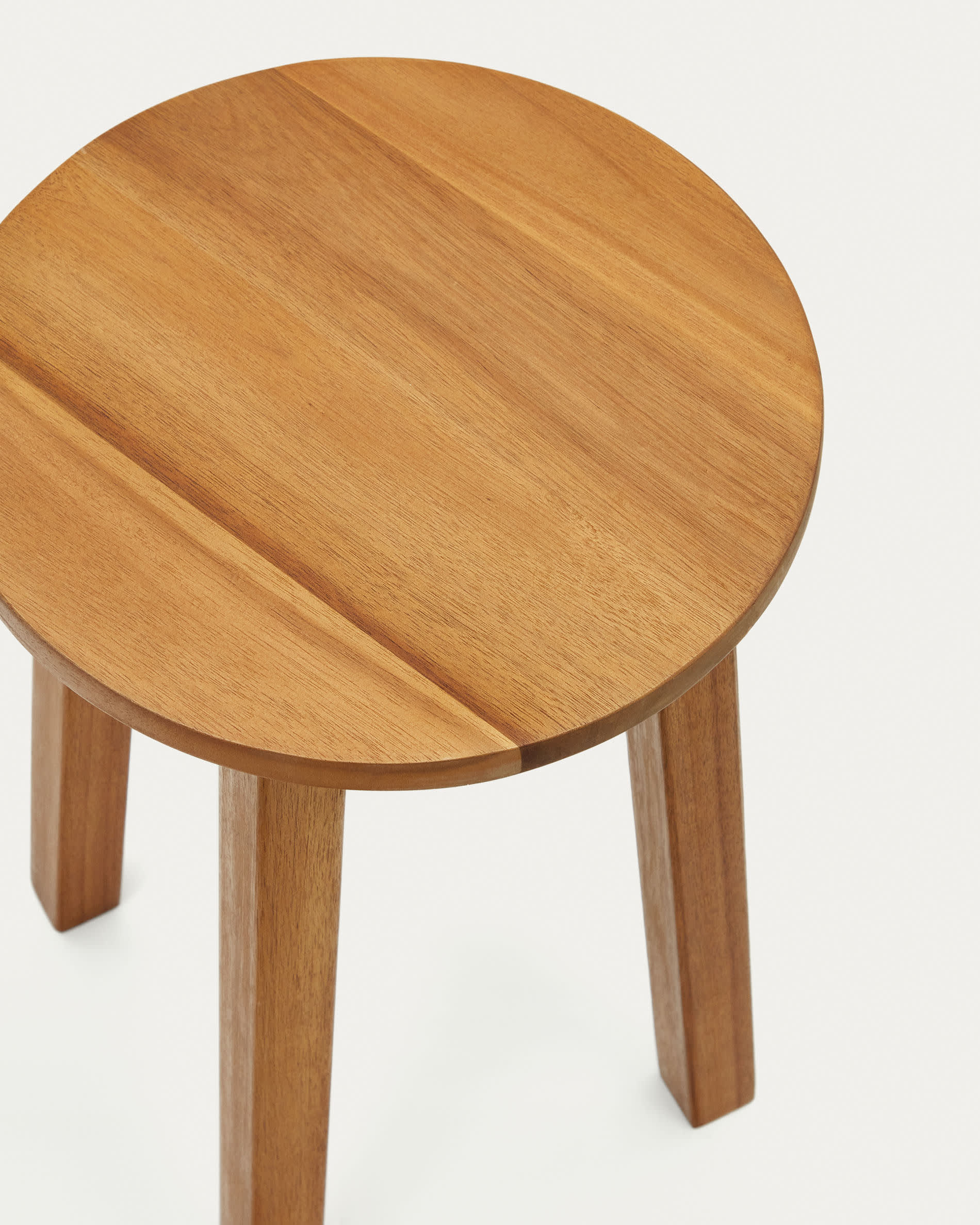Amel outdoor footrest made from solid acacia wood FSC 100%