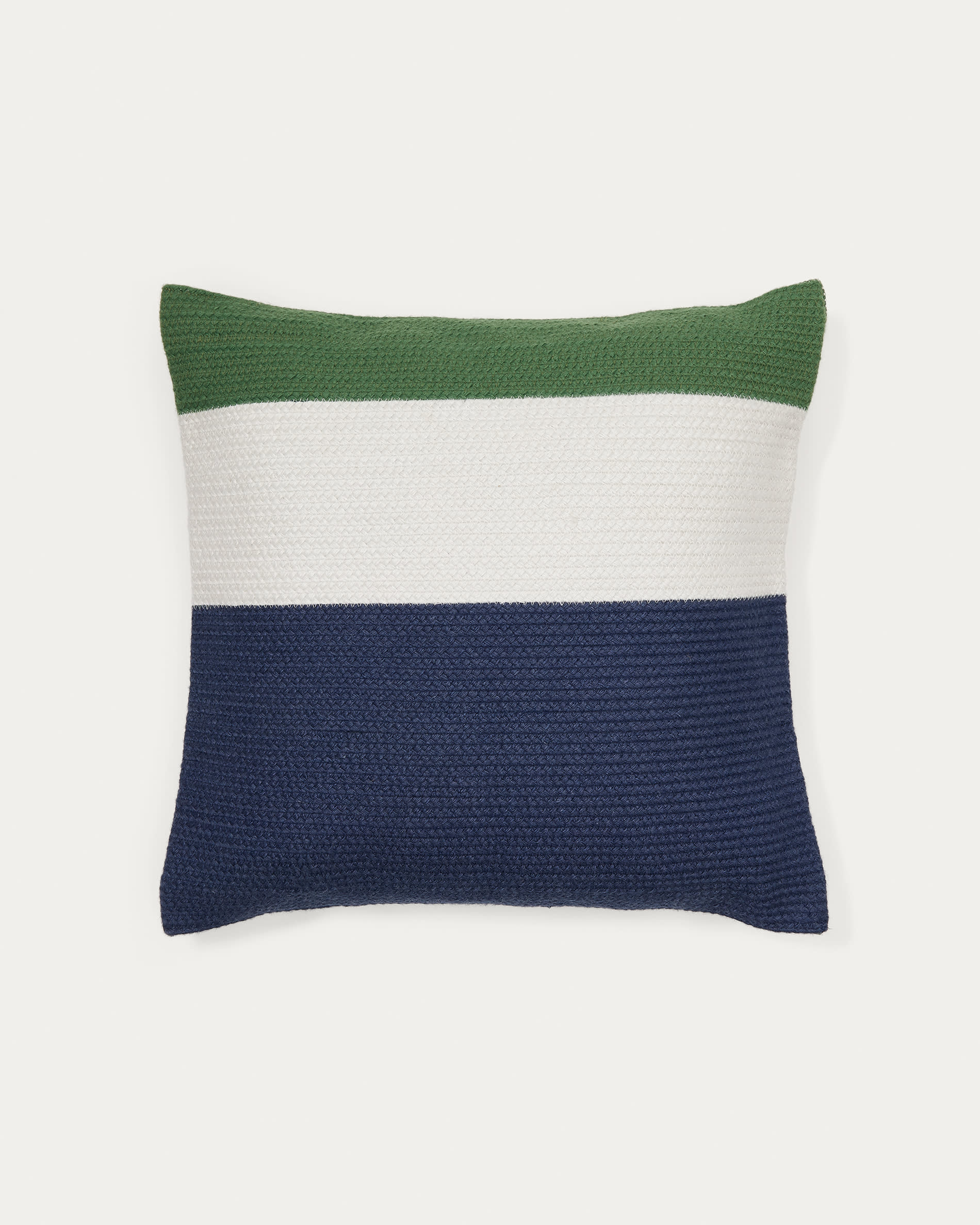 Saigua multi-coloured striped cushion cover 100% PET 45 x 45 cm