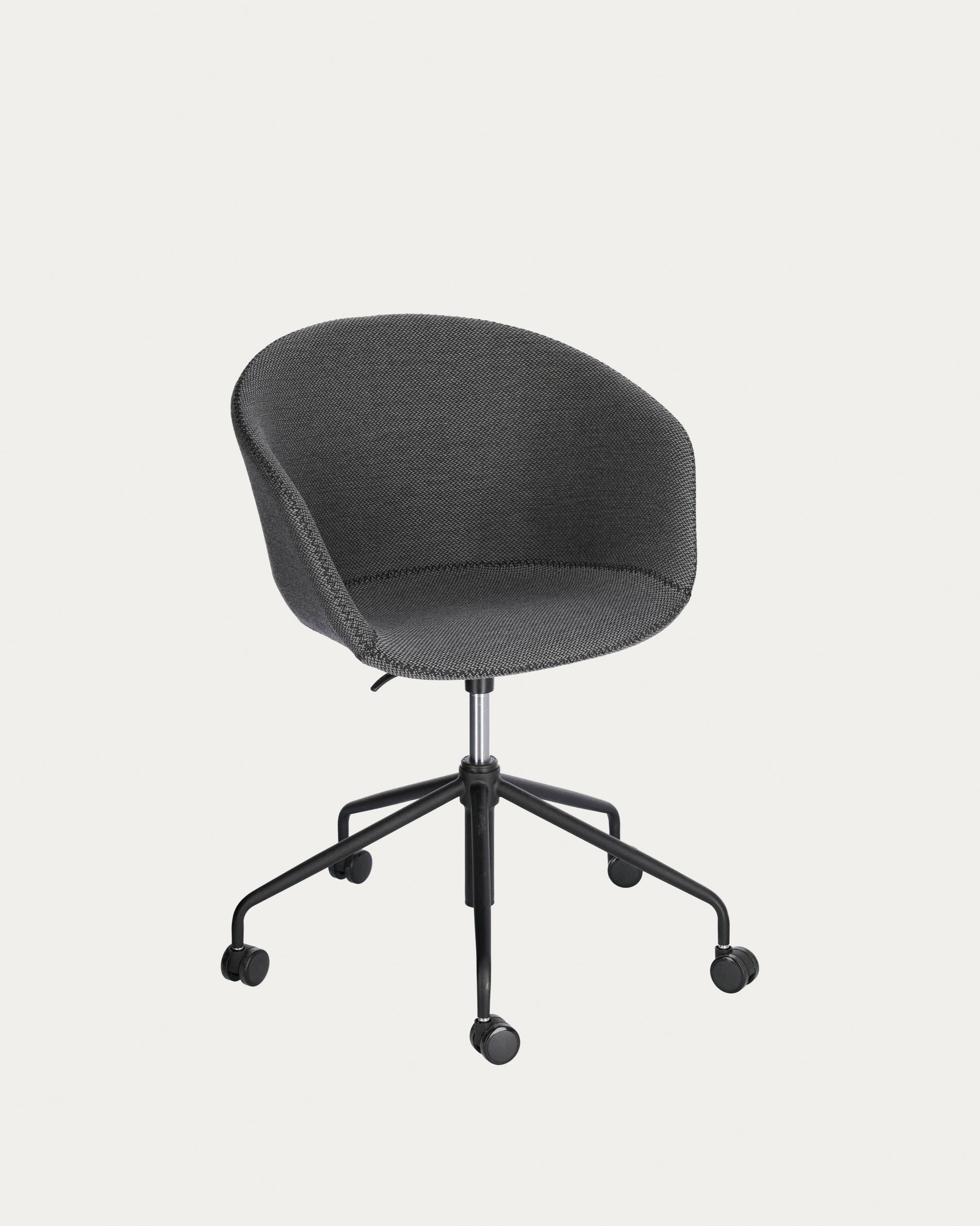 Yvette dark grey office chair Kave Home Germany