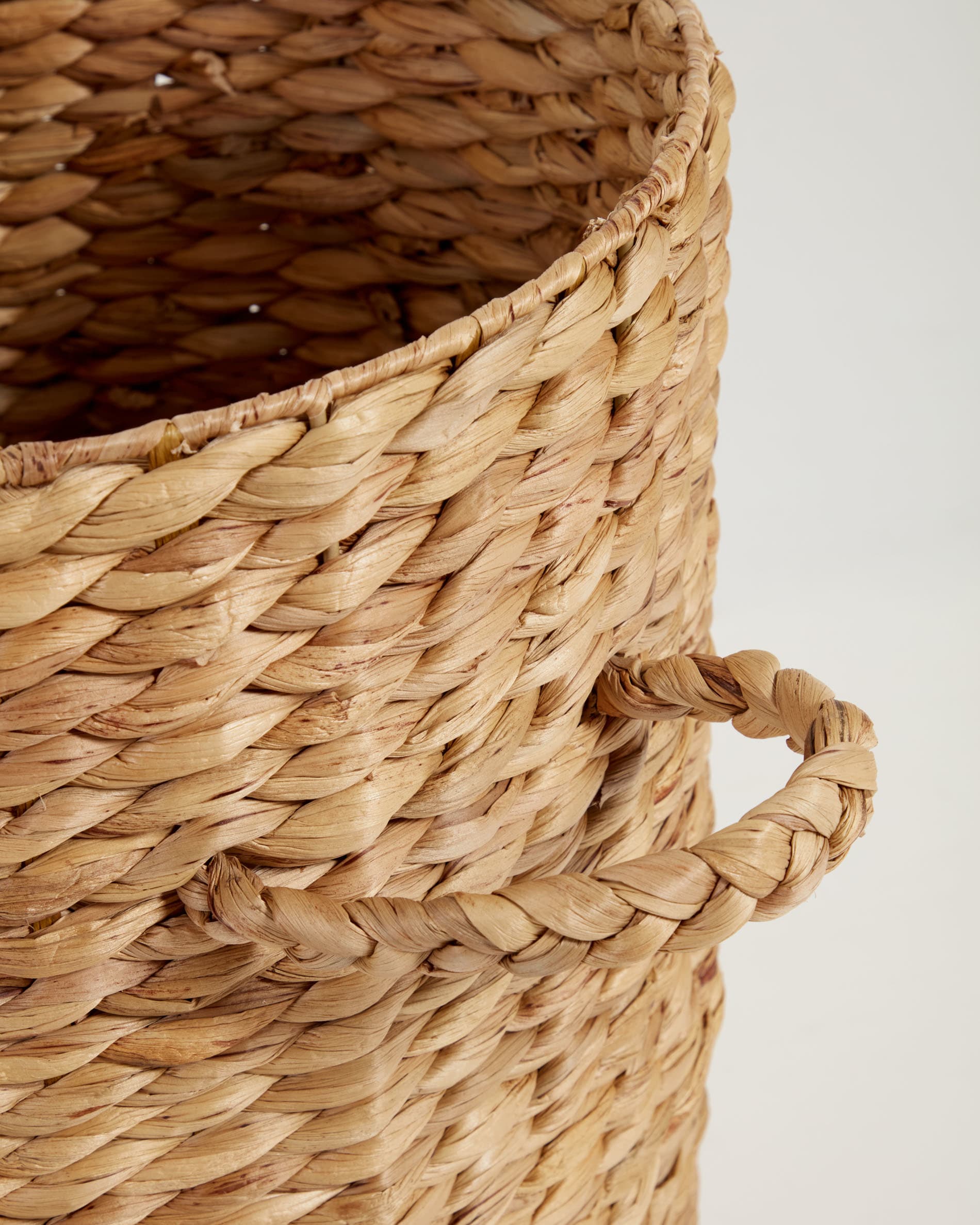 Yessira natural fibre clothes basket, 55 cm