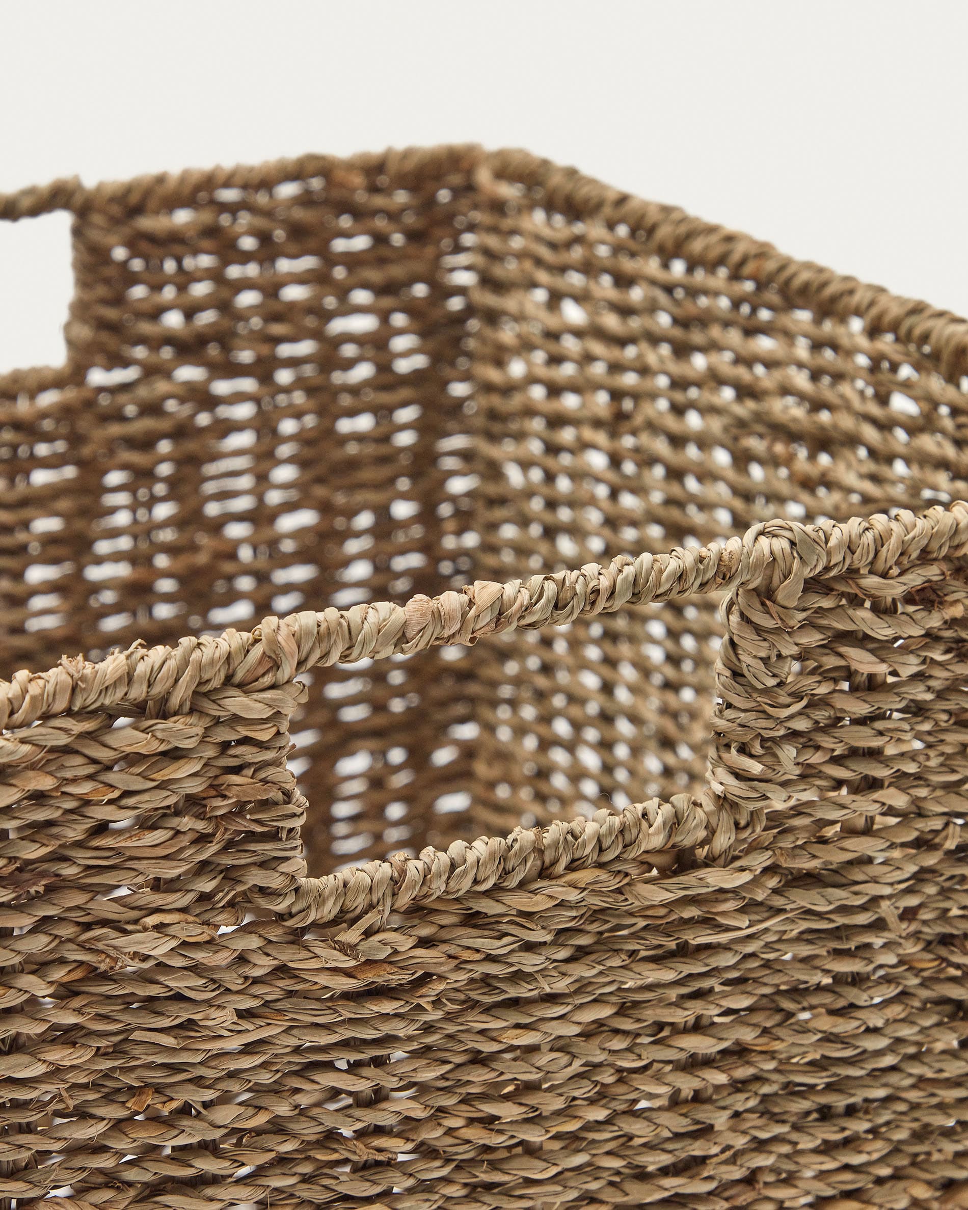 Tossa natural fibre folding box, 32 x 27 cm