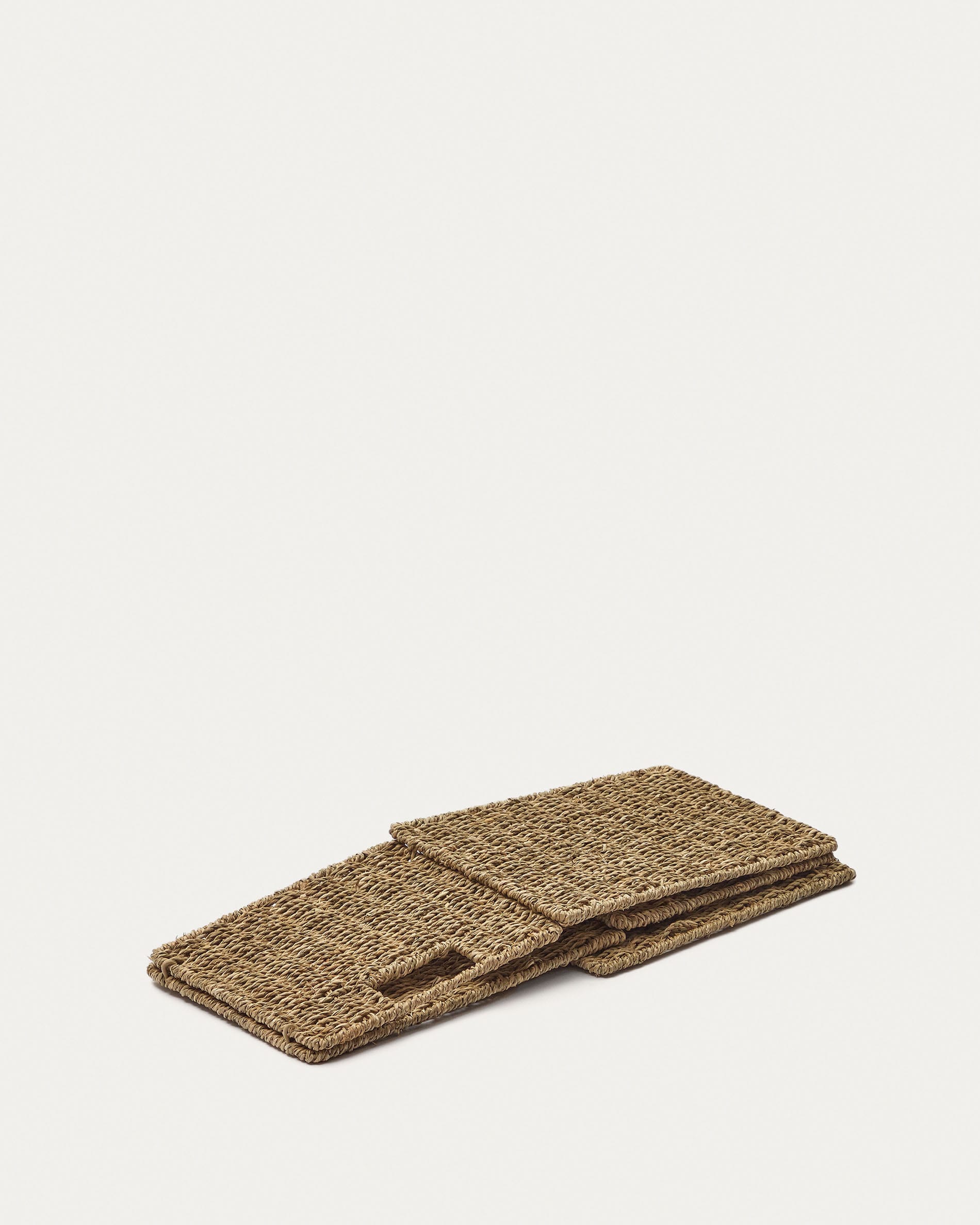 Tossa natural fibre folding box, 32 x 27 cm
