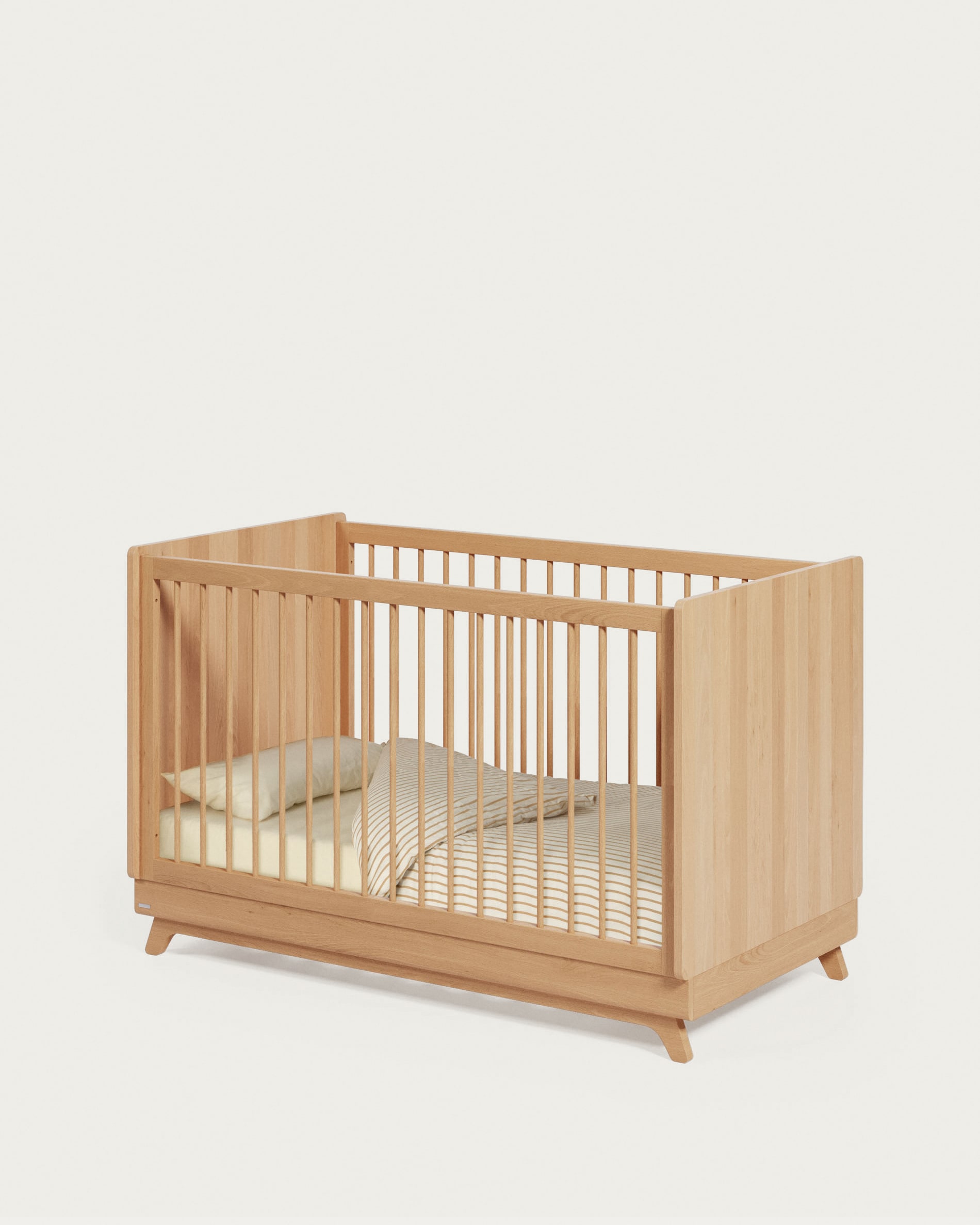 Maralis evolving cot made from solid beech wood 70 x 140 cm Kave Home Germany