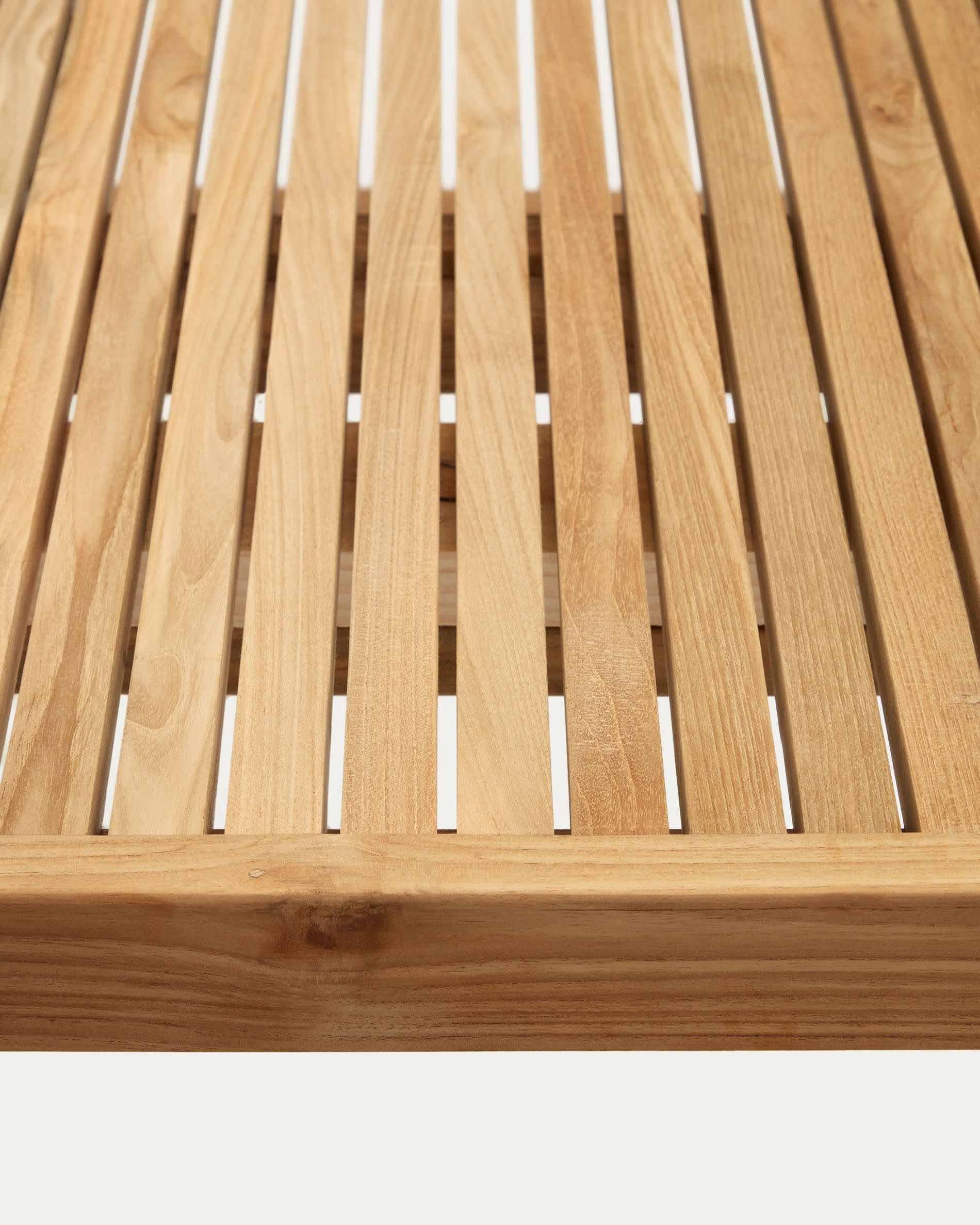 Canadell 100% outdoor table in solid teak wood, 220 x 100 cm