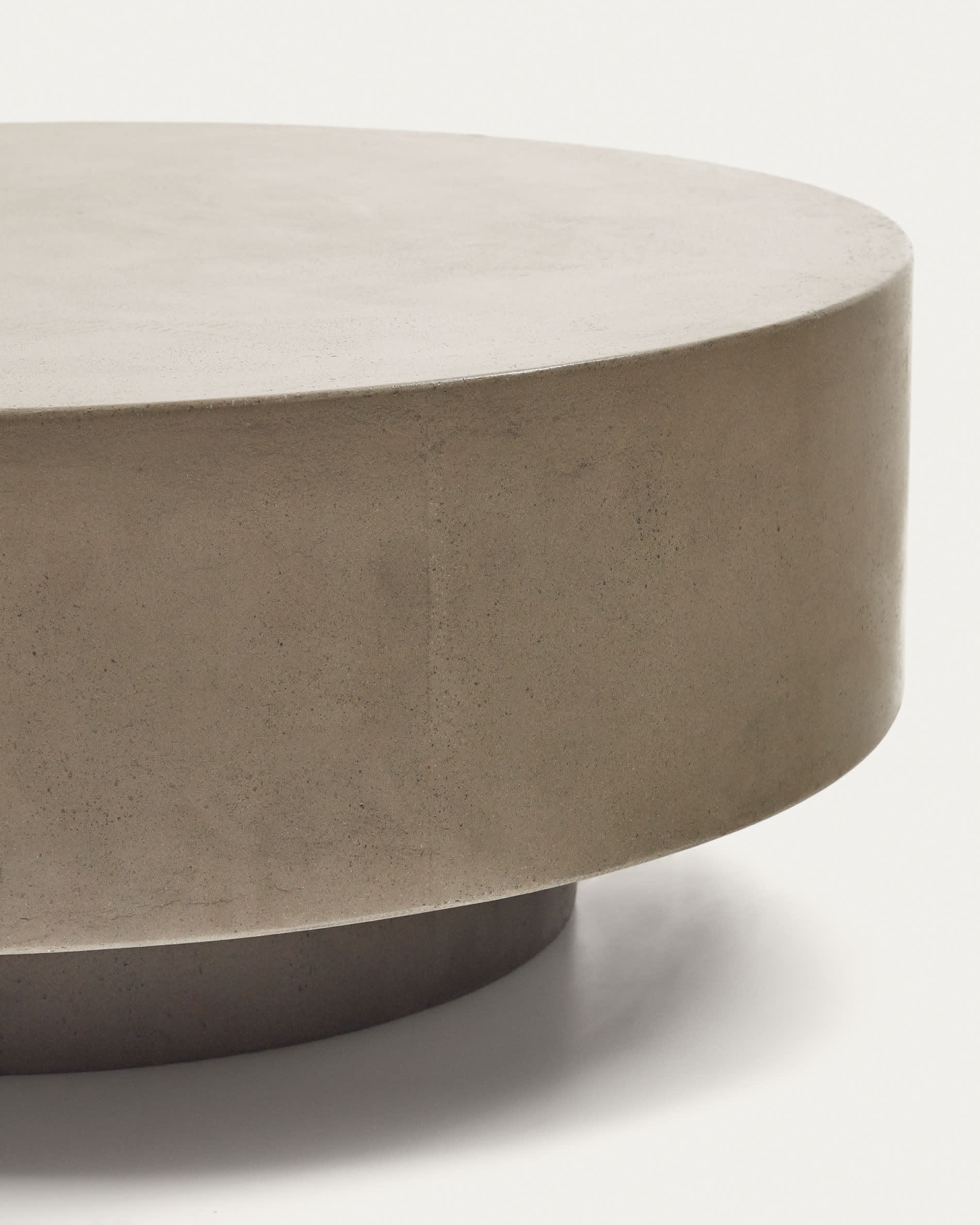 Garbet cement coffee table, Ø 80 cm