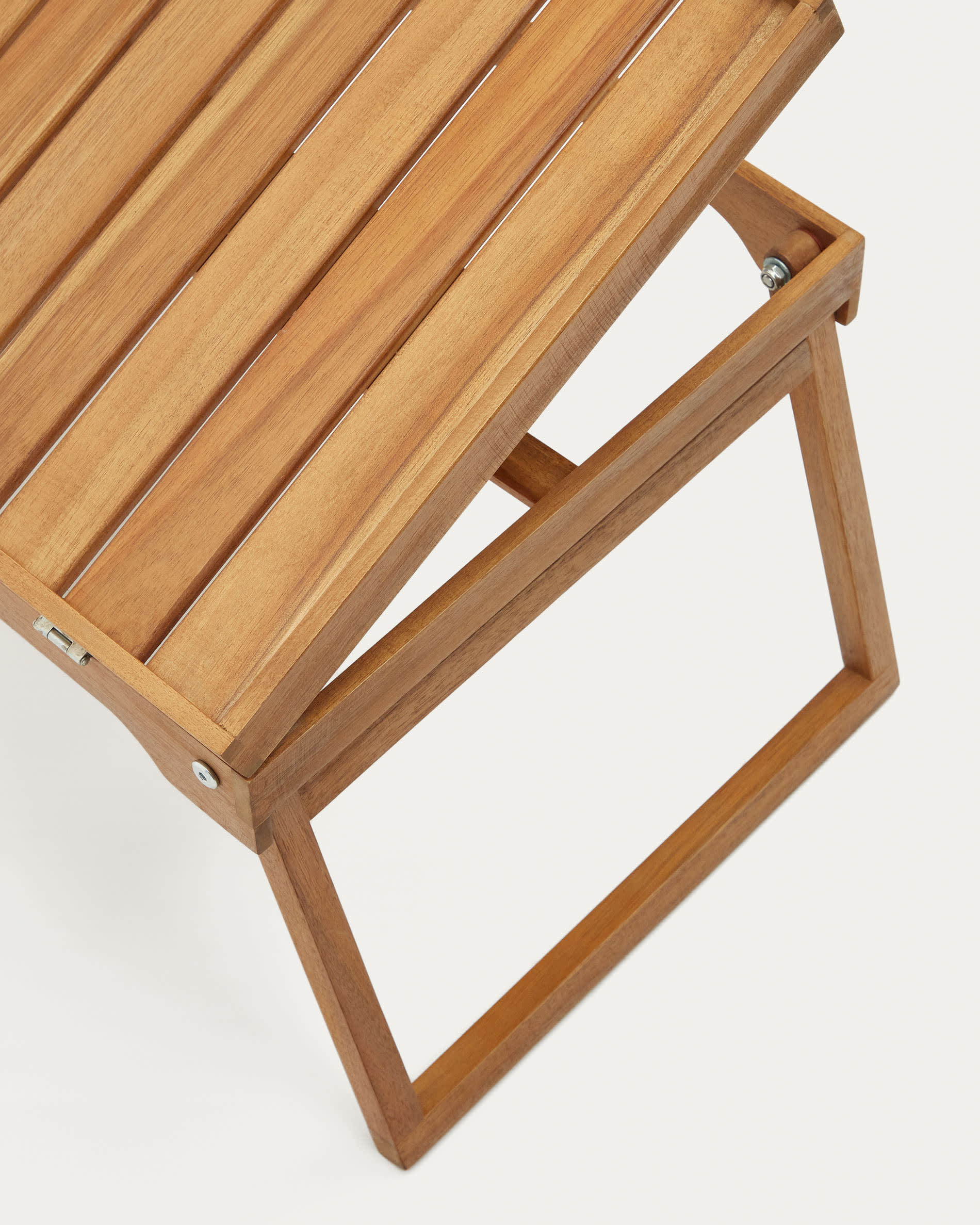 Mani folding tray made from solid acacia wood FSC 100%