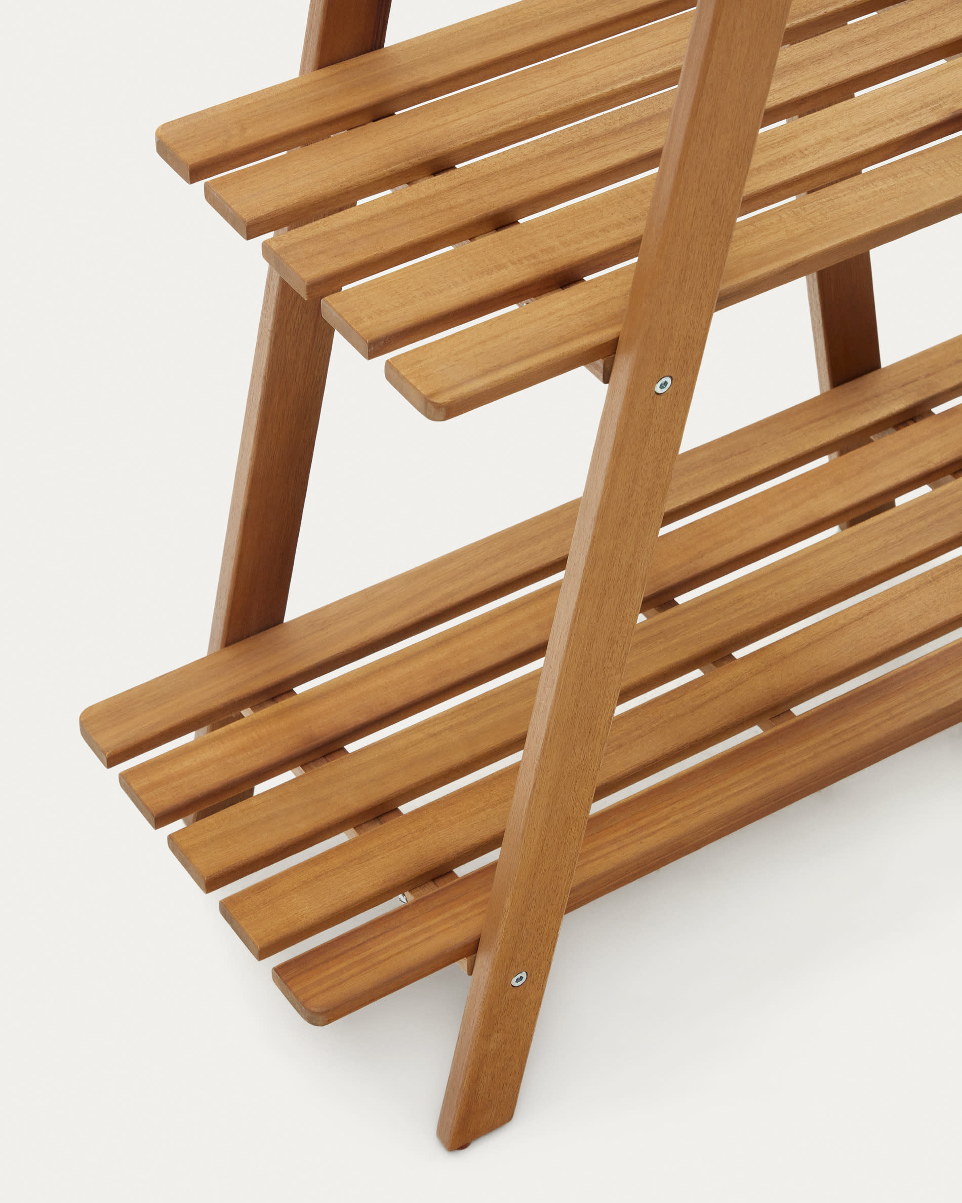 Victora outdoor shelving unit made from solid acacia wood, 80 x 140 cm FSC 100%
