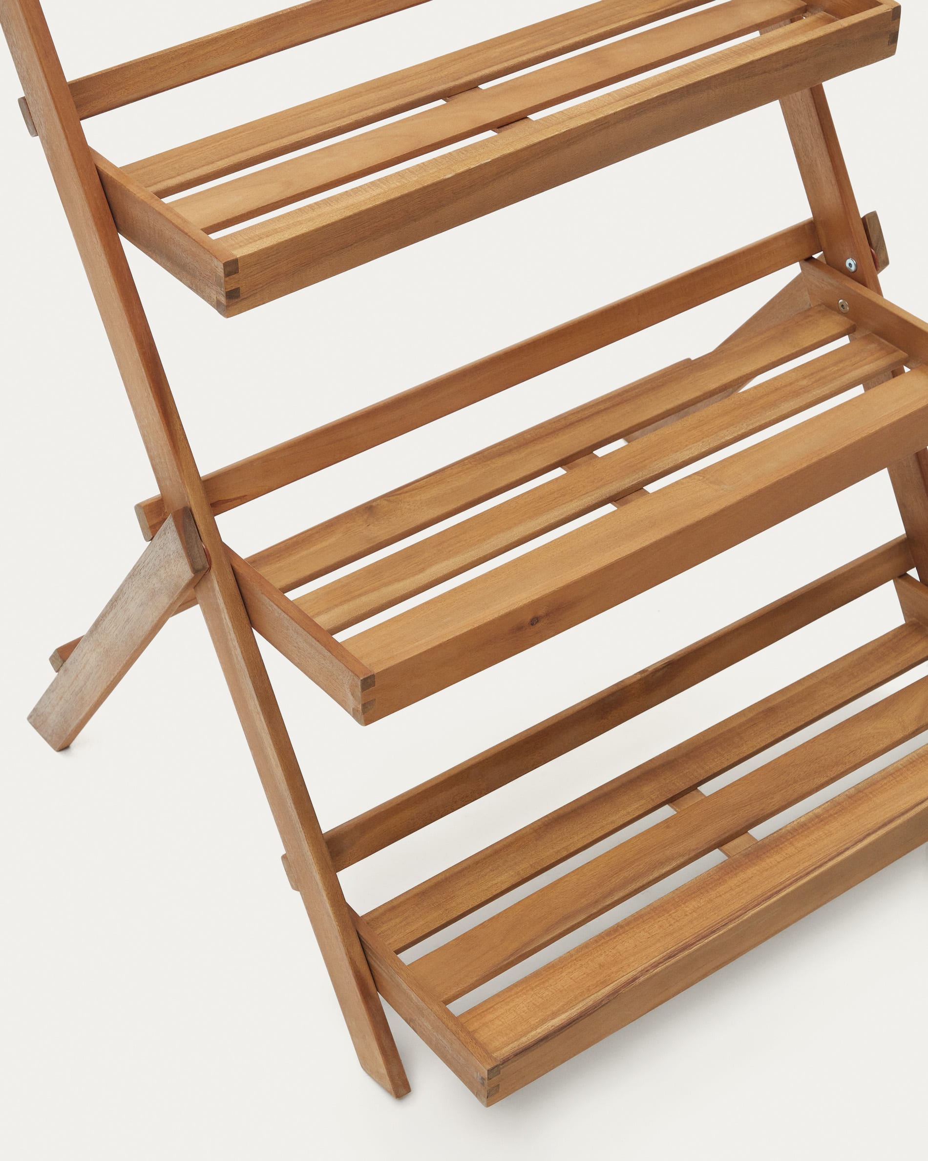 Victora outdoor shelving unit made from solid acacia wood, 70 x 85 cm FSC 100%