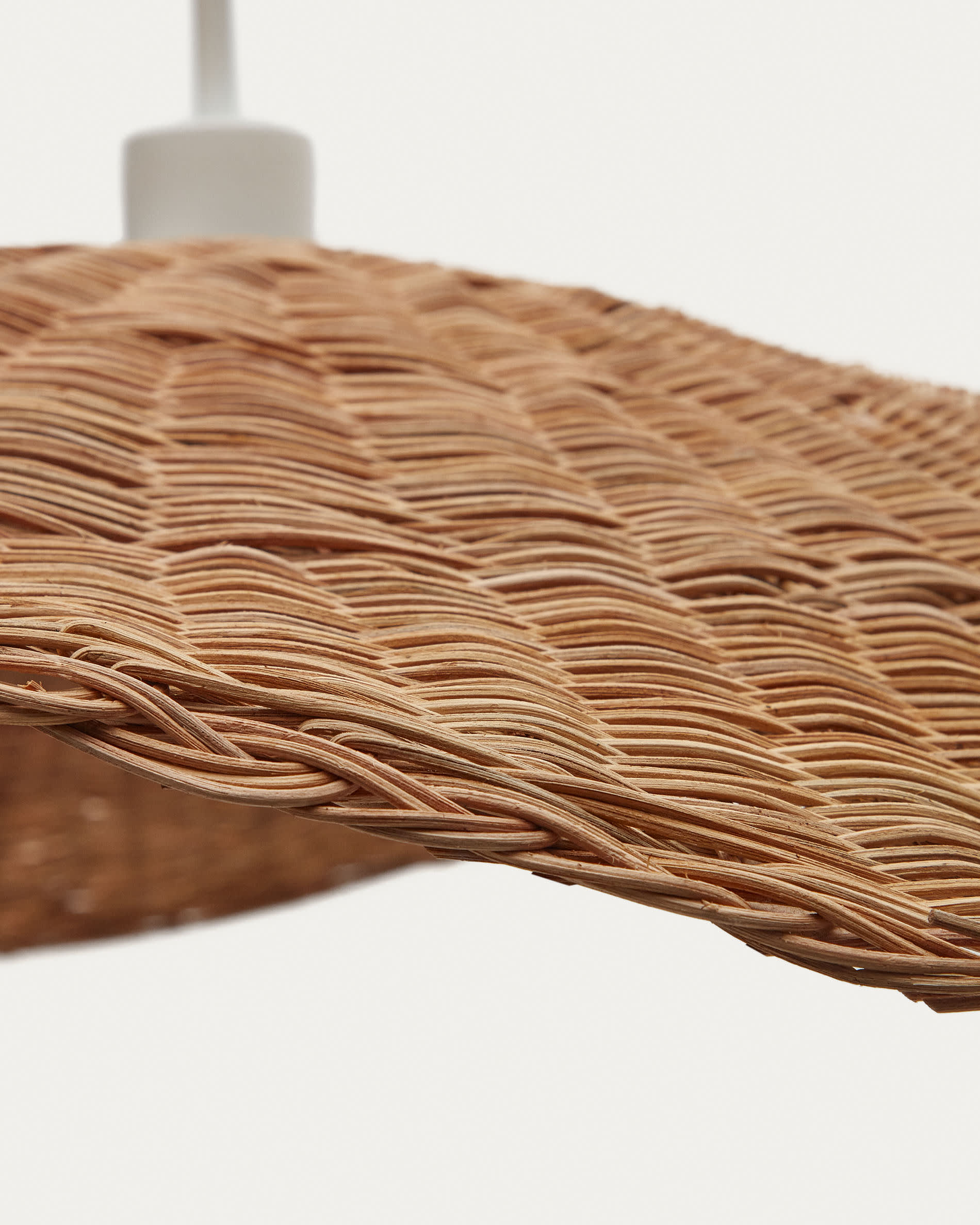 Bisbal ceiling lamp shade with a natural finish, Ø 80 cm
