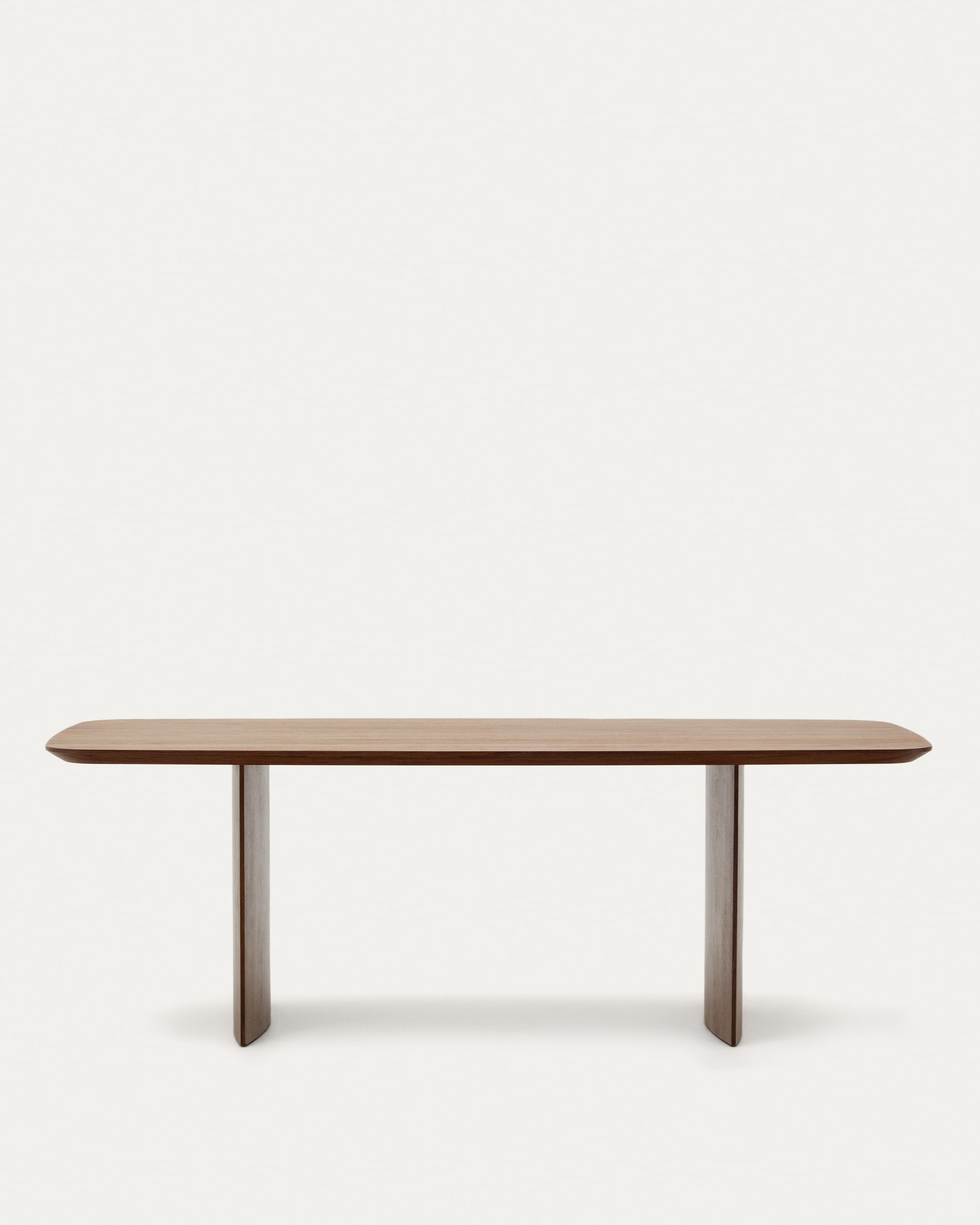 Litto table made from walnut veneer, 240 x 100 cm