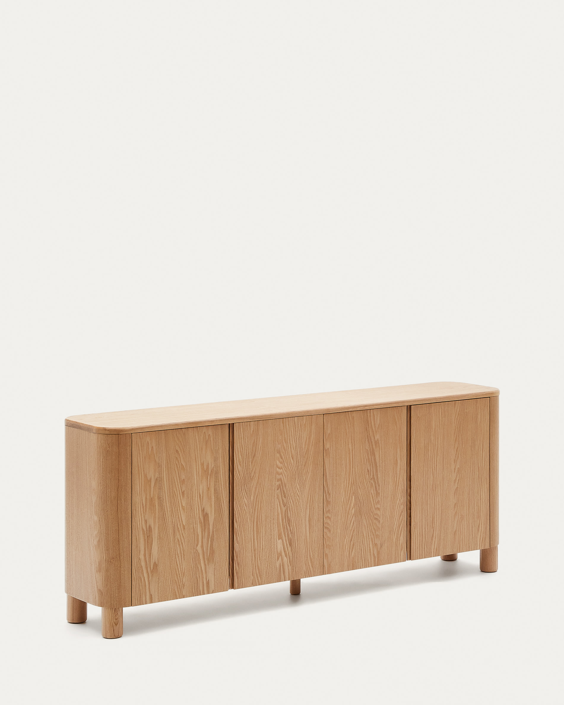 Salaya sideboard in ash plywood FSC Mix Credit, 200 cm x 79 cm