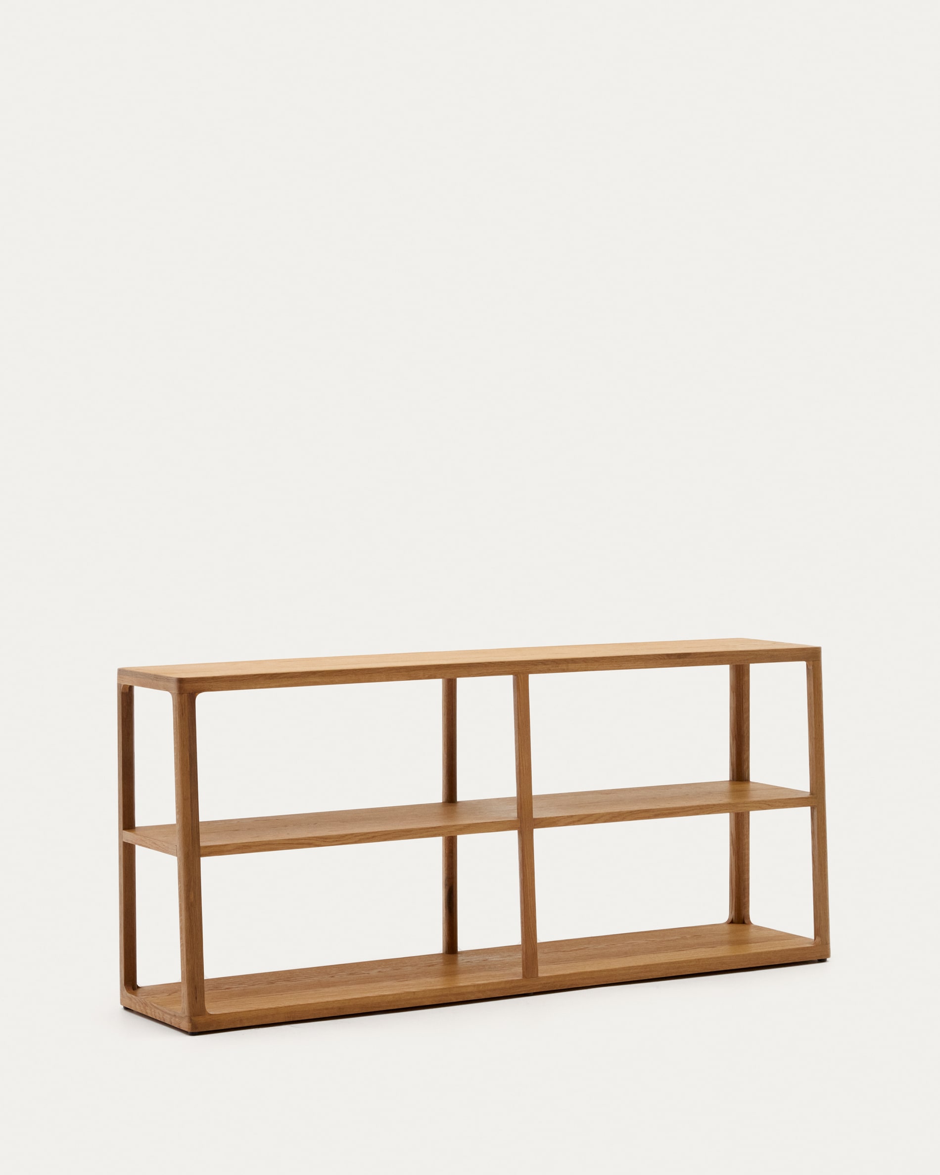 Maymai shelf with solid oak structure 180 x 81 cm