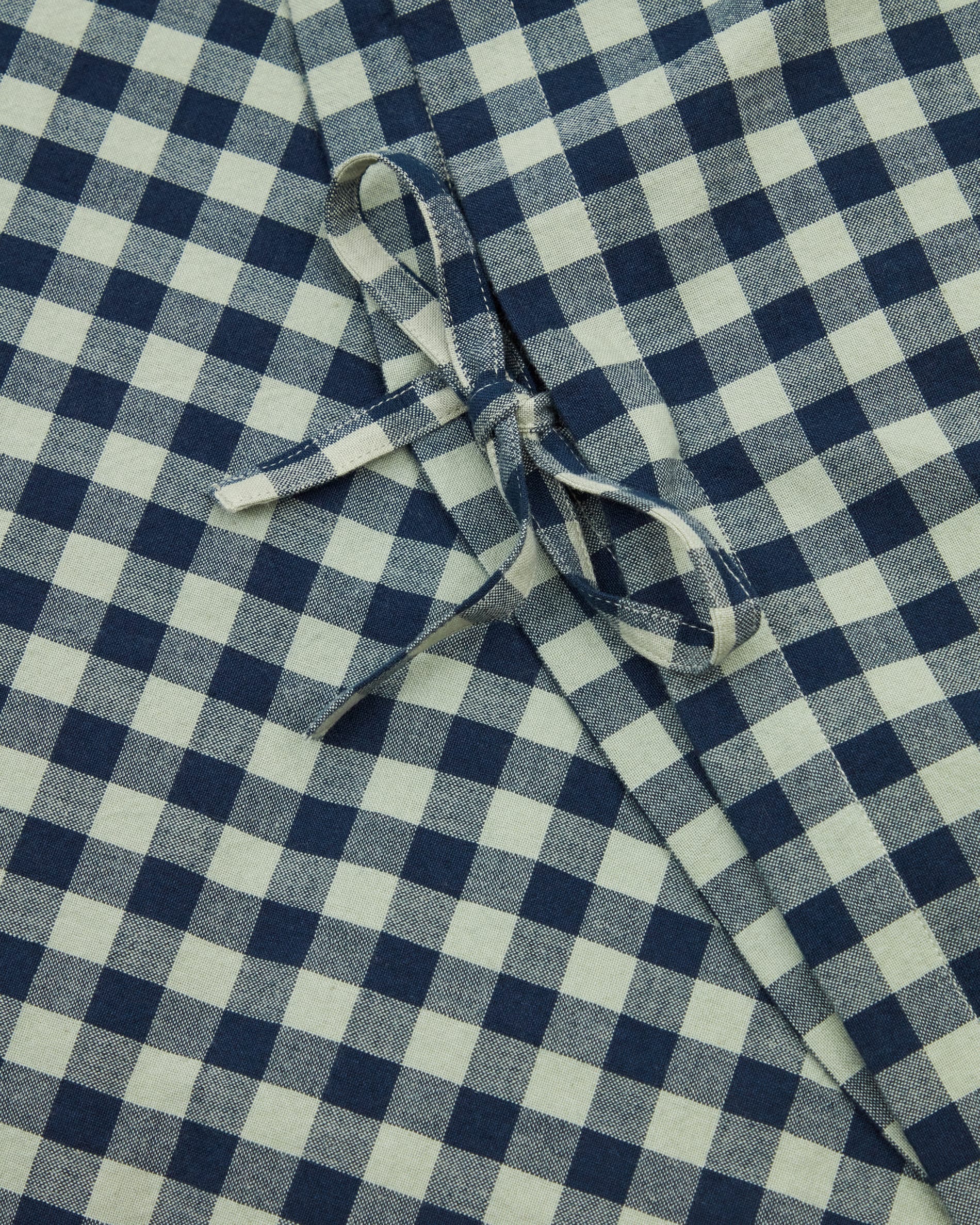 Set Yanil duvet cover, bottom and pillowcase 100% cotton green and blue squares 60x120cm