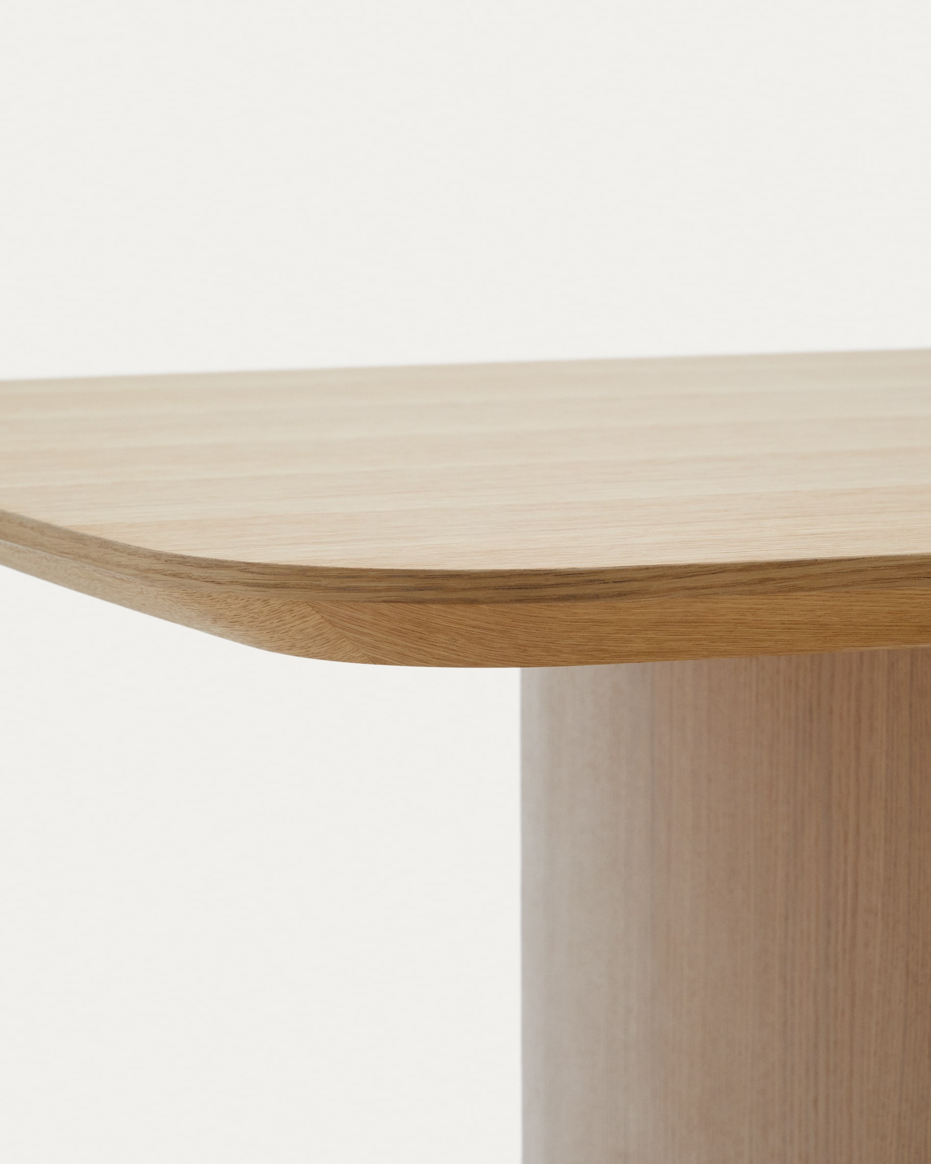 Litto table made from oak veneer, 240 x 100 cm