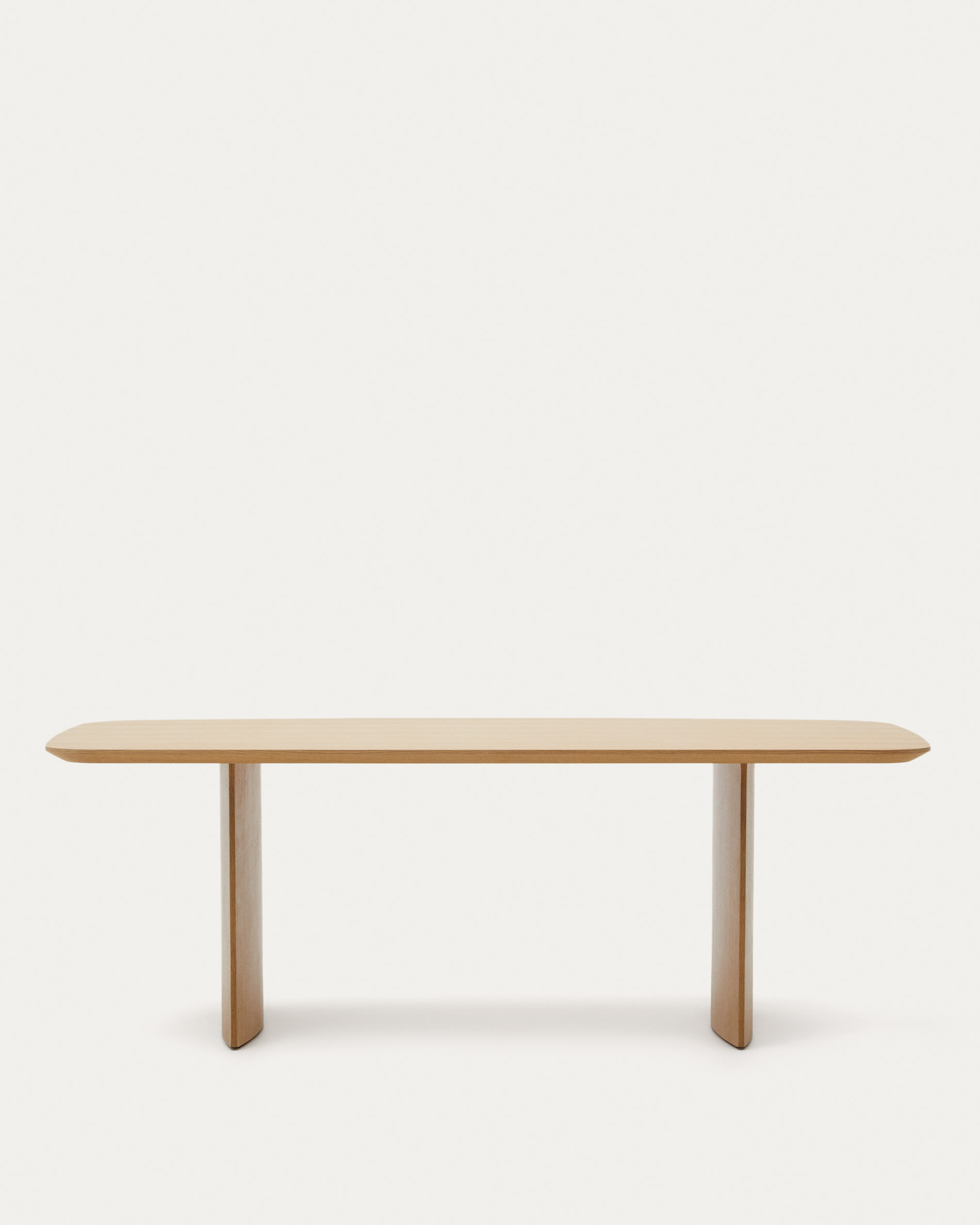 Litto table made from oak veneer, 240 x 100 cm