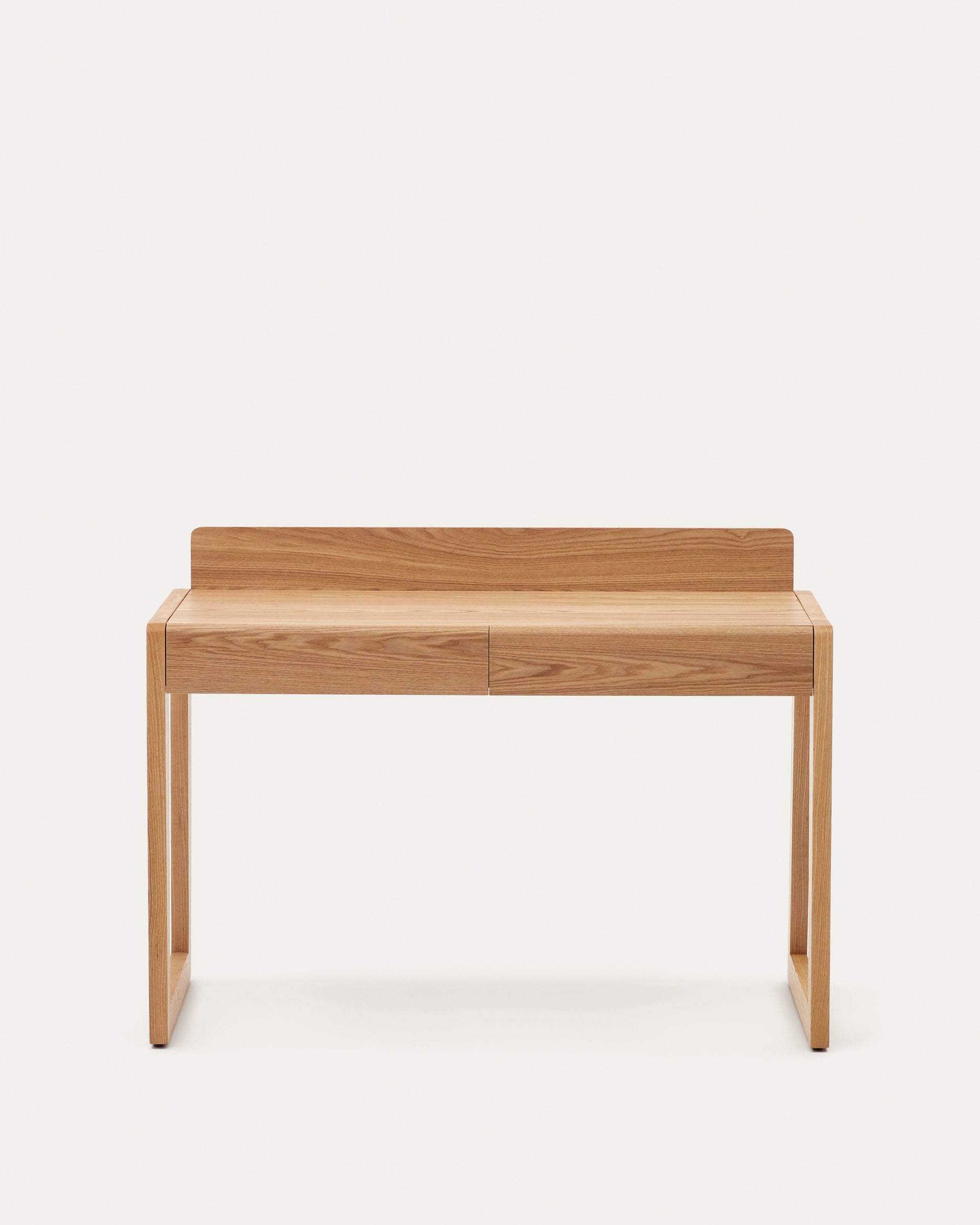 Arandu table in solid ash veneer and wood 120 x 60 cm