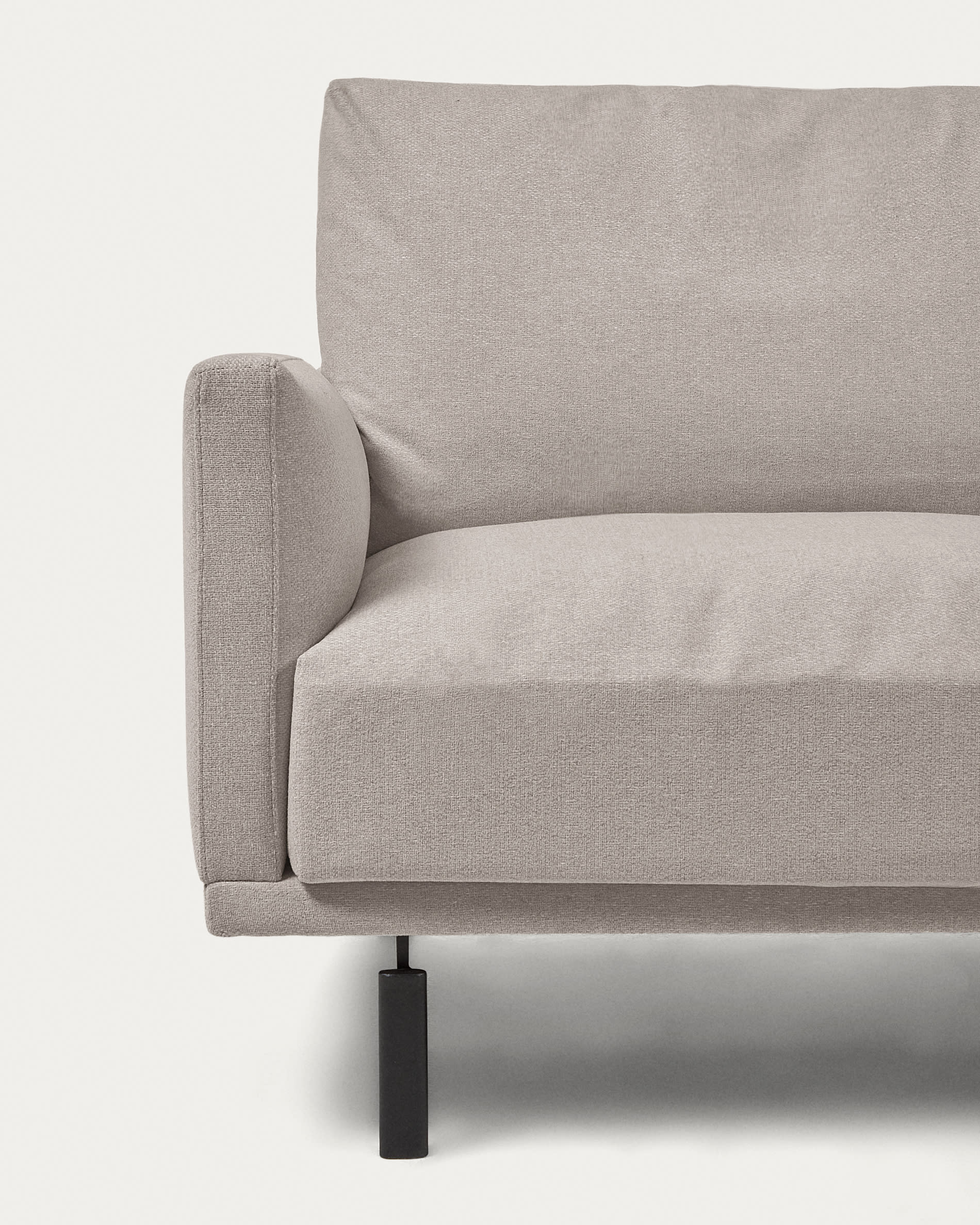 Galene 2 seater sofa in beige, 174 cm FSC Mix Credit