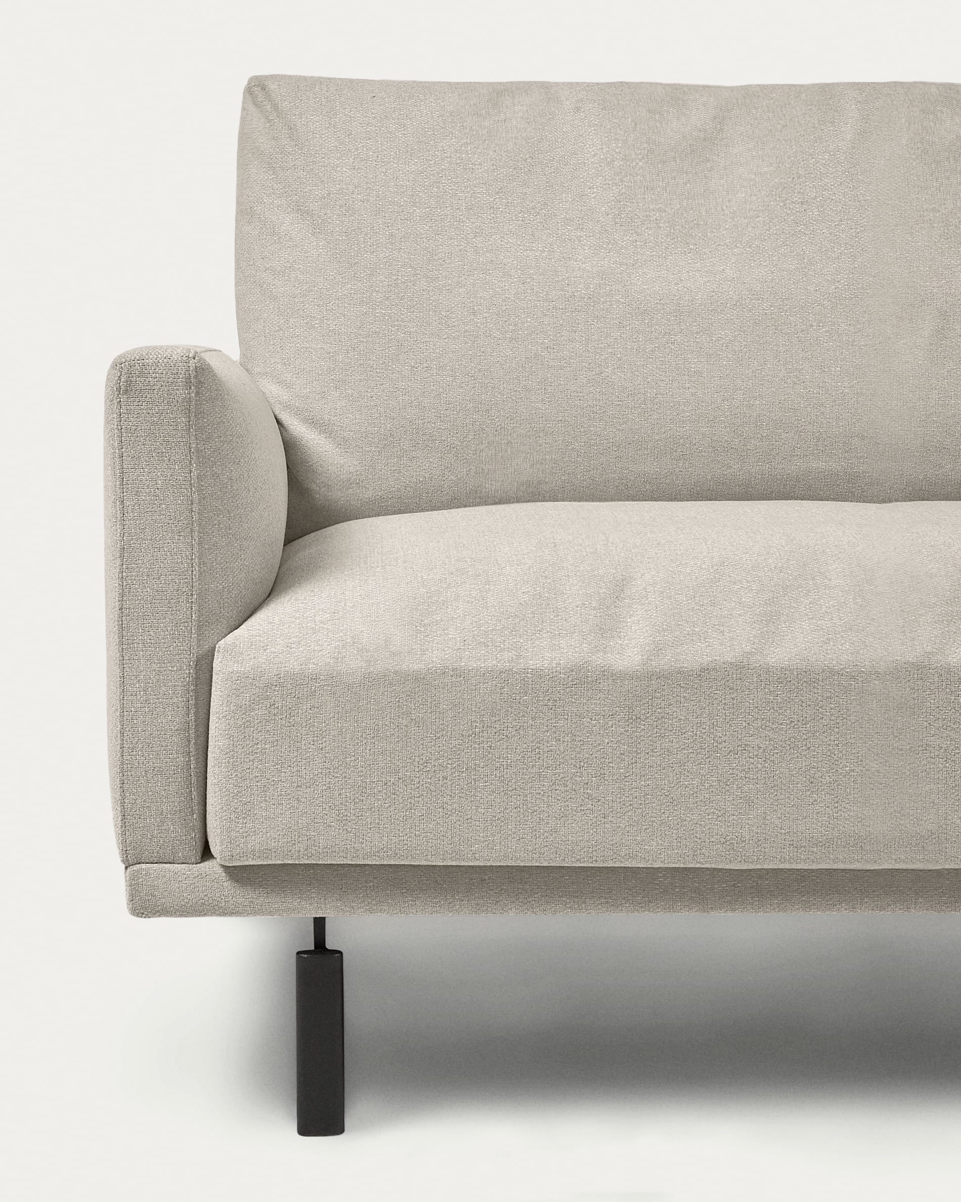 Galene 3 seater sofa in beige, 214 cm FSC Mix Credit