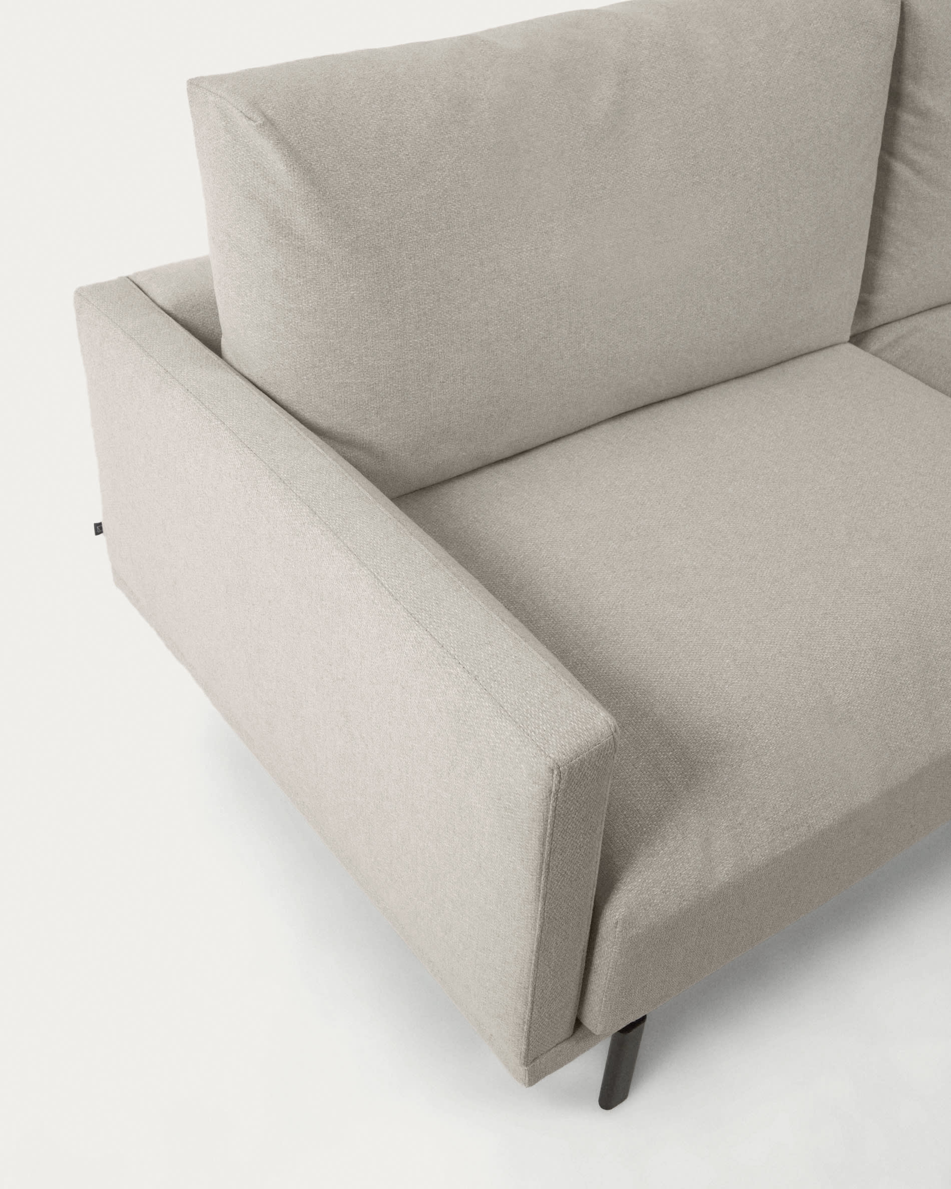 Galene 3 seater sofa in beige, 214 cm FSC Mix Credit